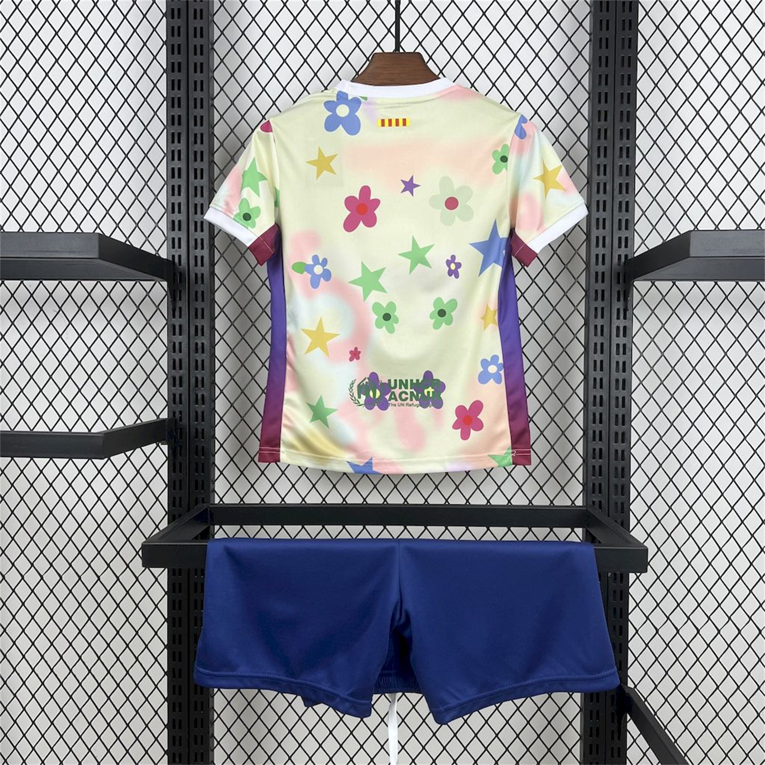 foot-Barcelona 25-26 Stars And Flowers Pink Special Kids Kit