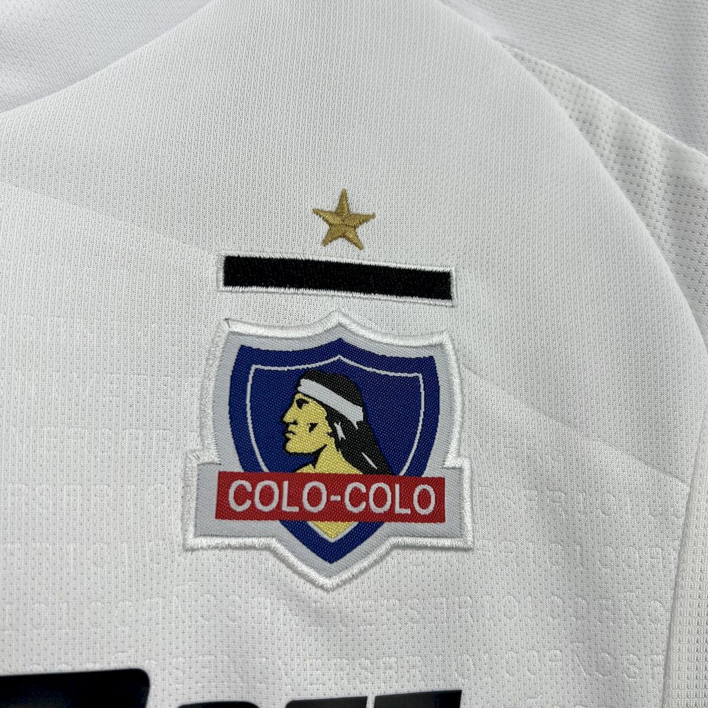 JerseysGala.com | Colo Colo 2025 Home Kids Kit -Customize Name, Number and Patch | Worldwide Shipping