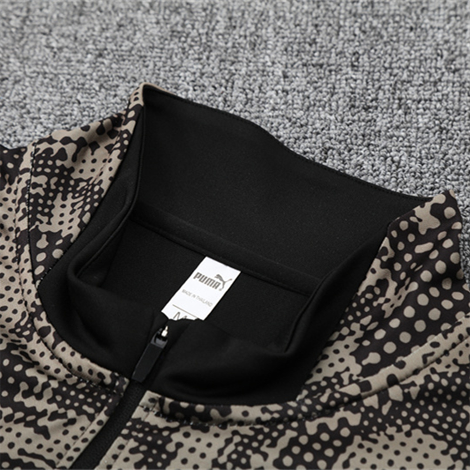 foot-PSV Eindhoven 25-26 Kids Long Sleeve Training Set - Army Green Top & Black Pants