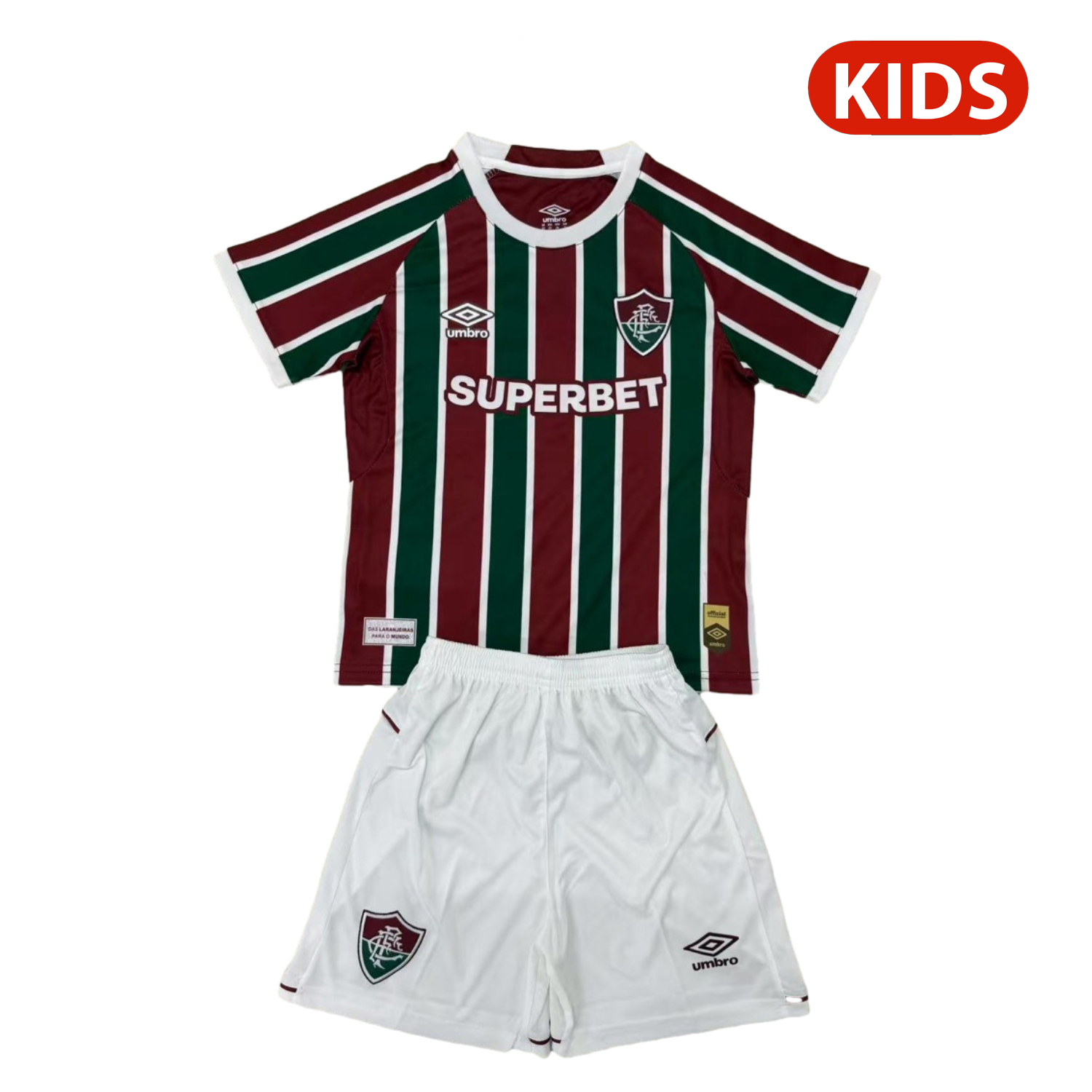 foot-Fluminense 25-26 Home Kids Kit