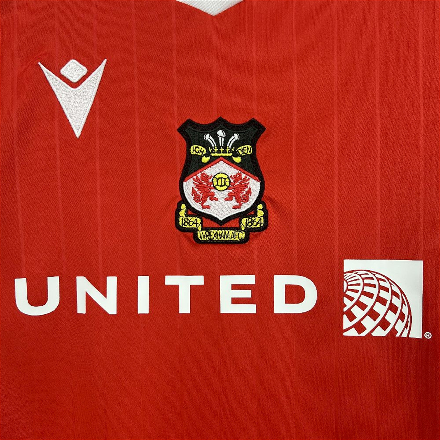foot-Wrexham 25-26 Home Jersey - Fans Version