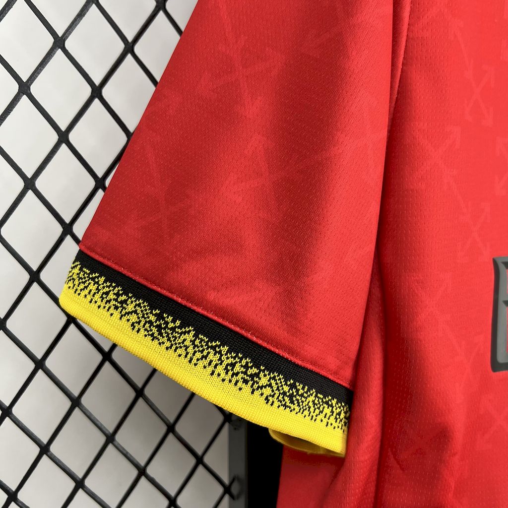 ManixJersey.com | AC Milan 24-25 Red Green “Diavoli” Special Edition Jersey - Fans Version -Customize Name, Number and Patch | Worldwide Shipping