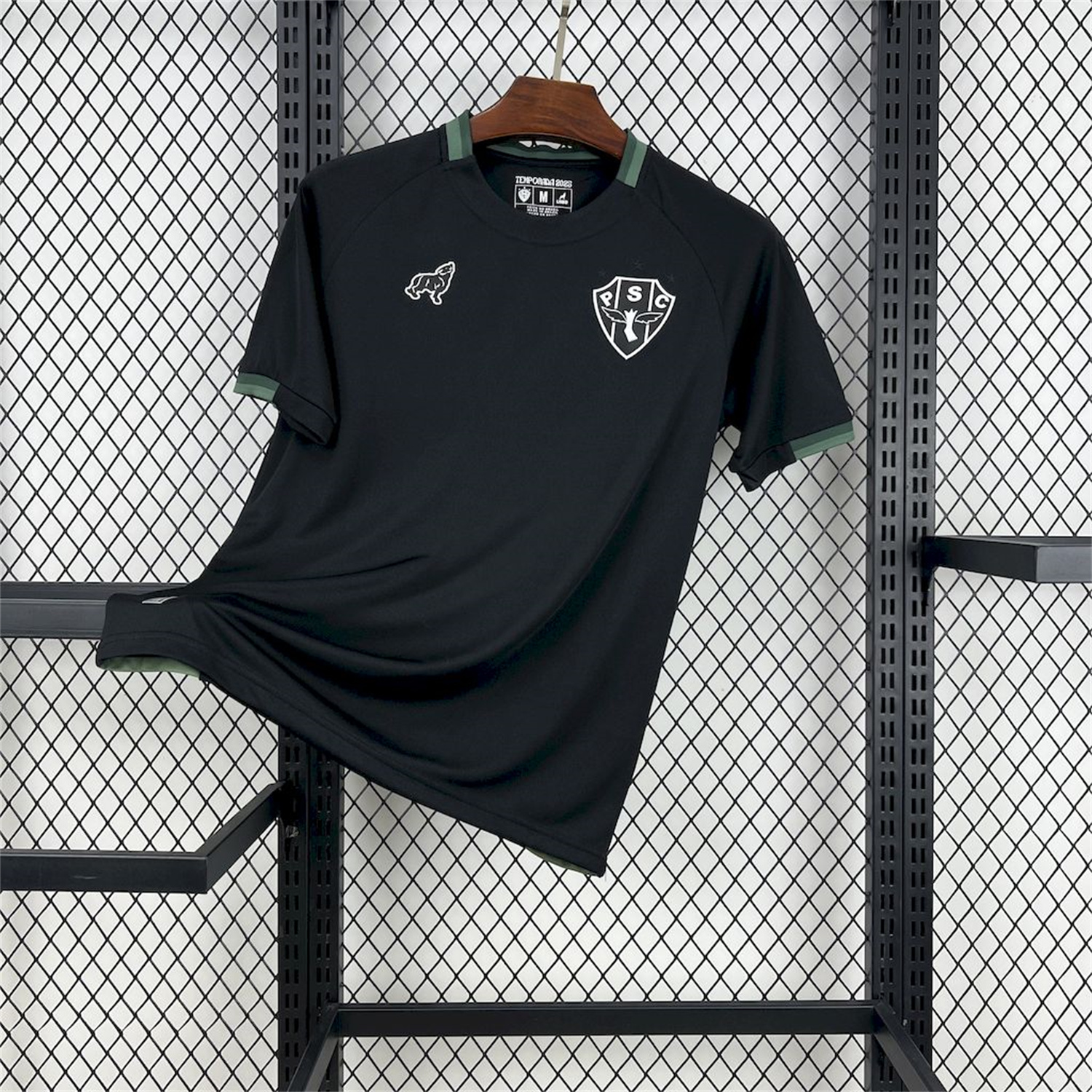 foot-Paysandu 25-26 Black Training Unsponsored Jersey - Fans Version