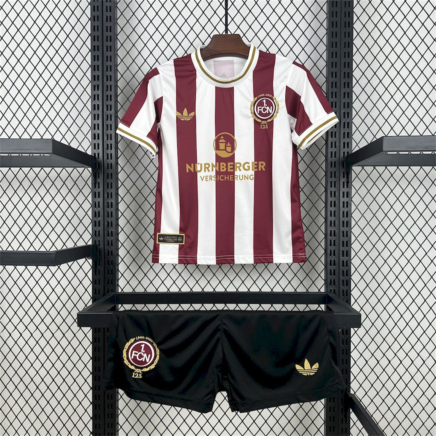 foot-Nürnberg 24-25 125-Year Anniversary Kids Kit with Sponsor