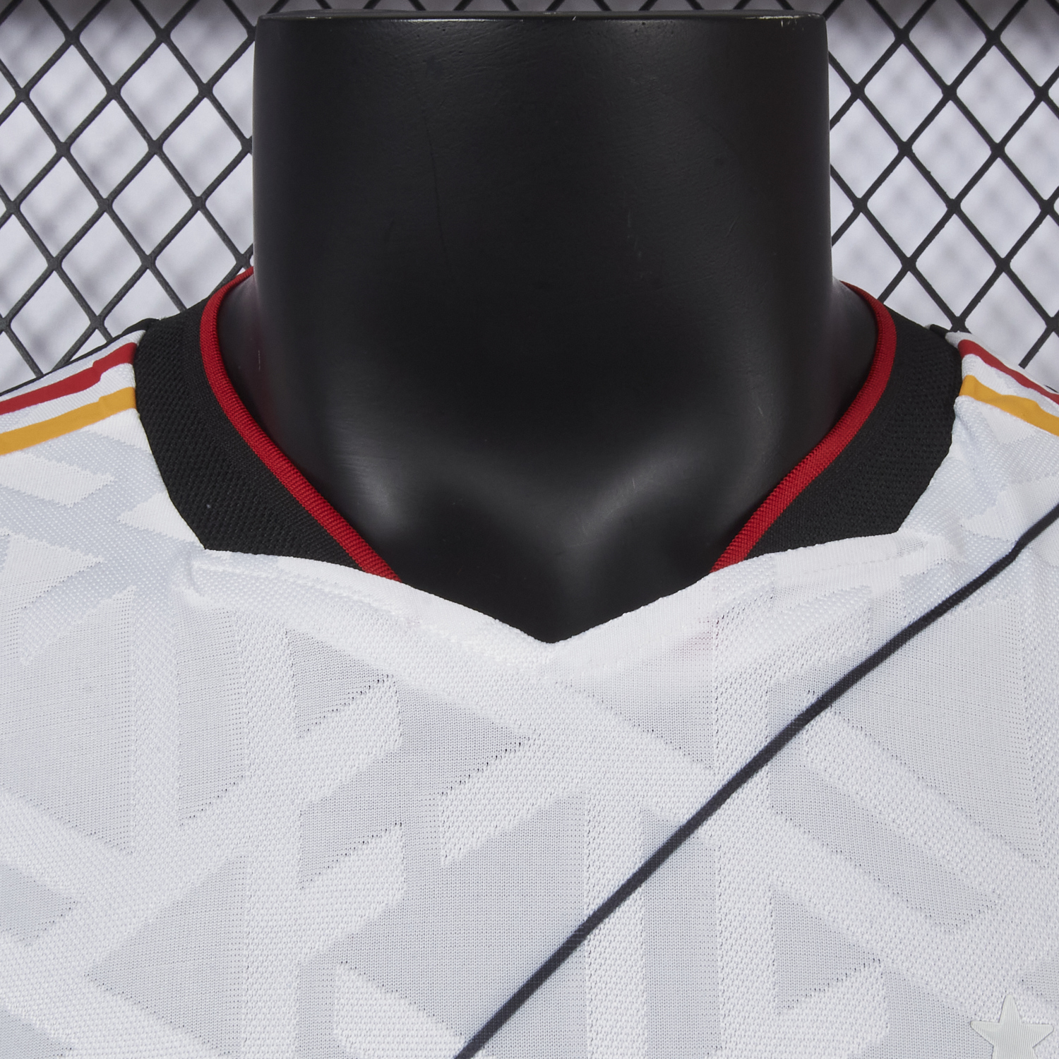 Unitedfootballkit.com | Germany 2026 Diagonal Stripes White Special Jersey - Player Version -Customize Name, Number and Patch | Worldwide Shipping