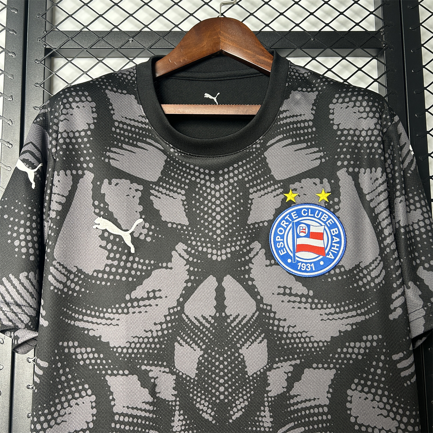 foot-Bahia 25-26 Black Goalkeeper Jersey - Fans Version