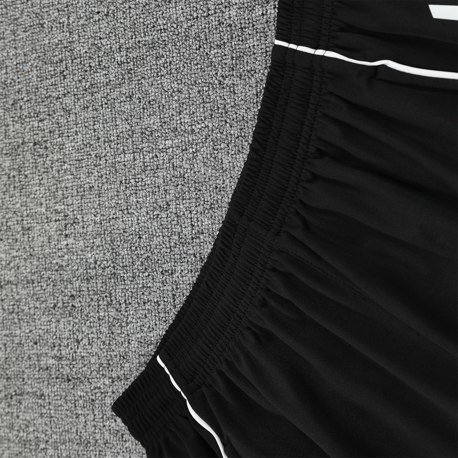 foot-Real Madrid 25-26 Short-Sleeve Training Set - Blue Purple Curve Pattern Top & Black Shorts