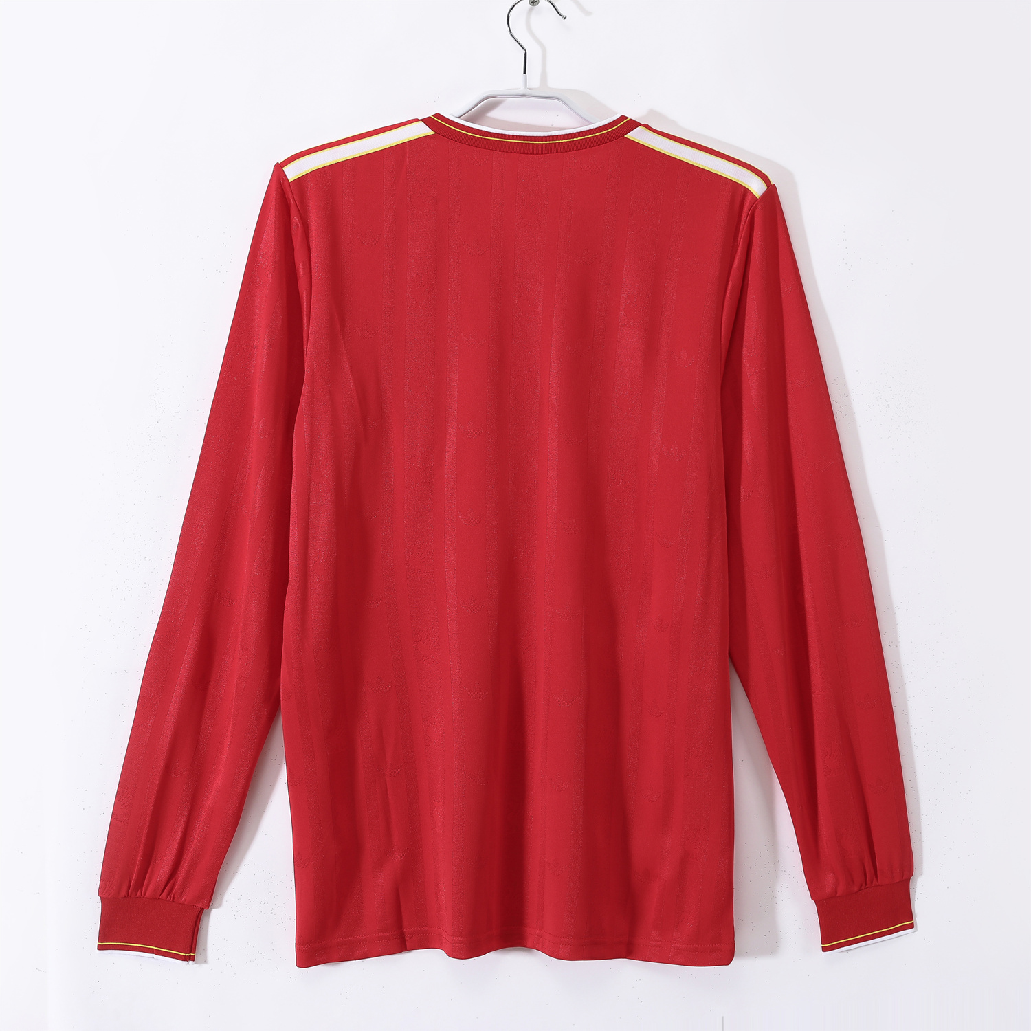 foot-Retro Liver.pool 1986 Home Long Sleeves Jersey - FA CUP FINAL Version