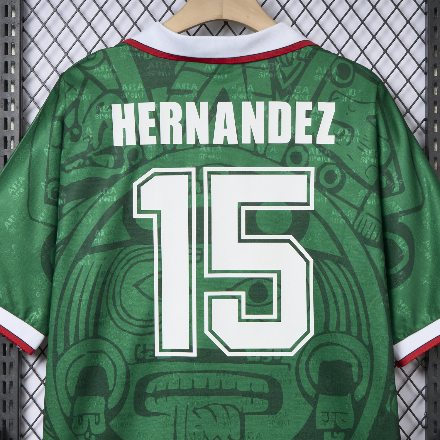 foot-Retro Mexico 1998 Home Jersey