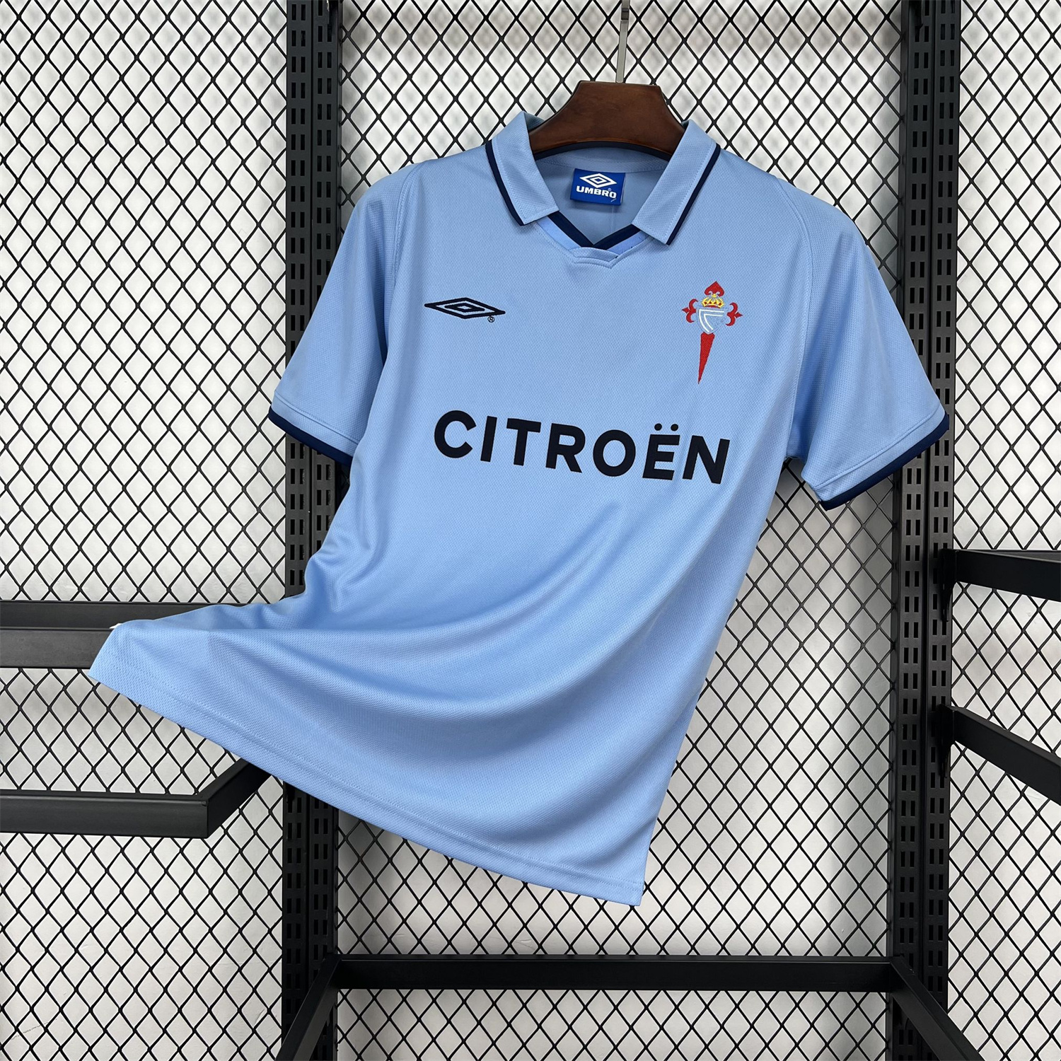 FUN-Funinjersey-Retro Celta Vigo 2001-02 UEFA Cup Home Jersey - Fans Version