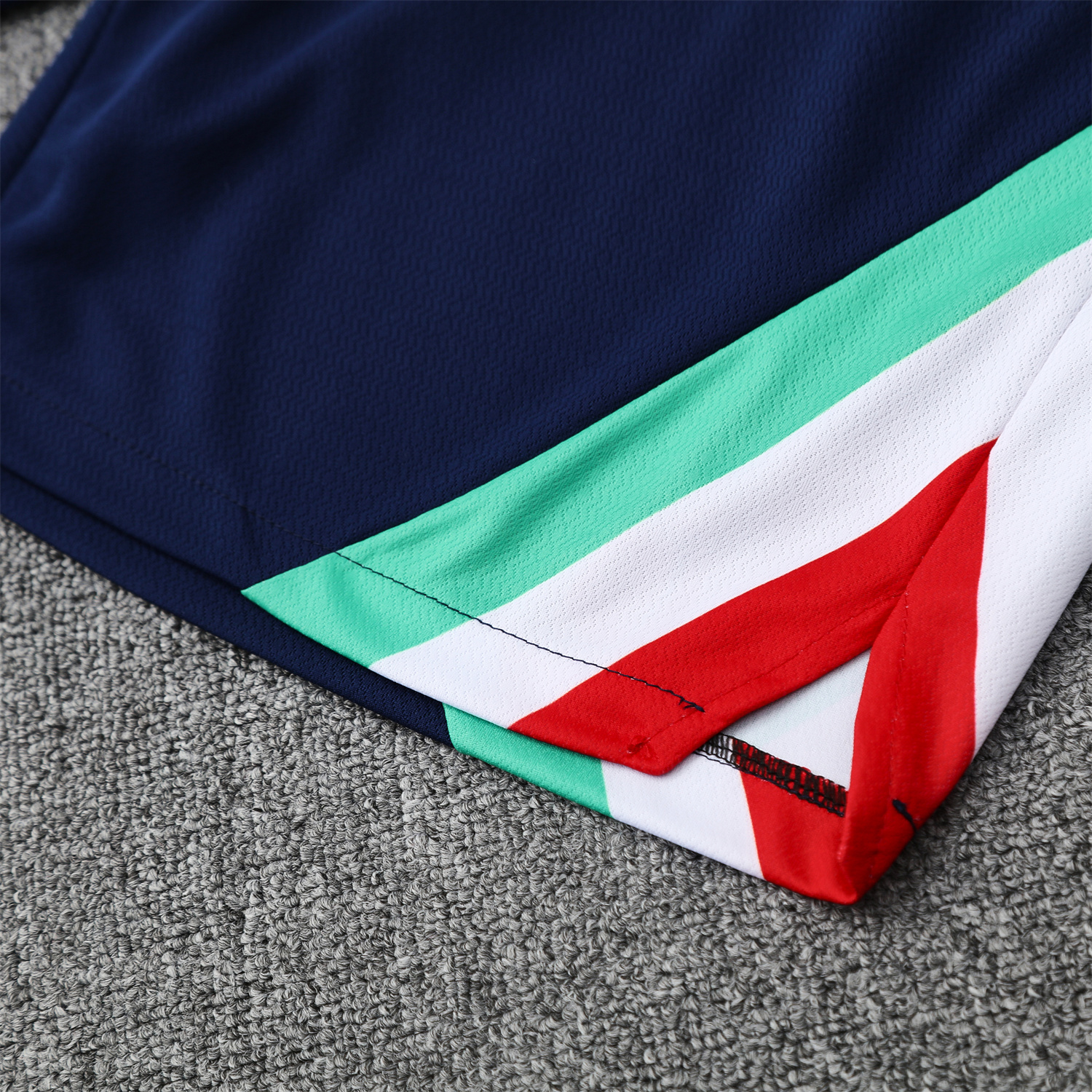 foot-Italy 25-26 Short-Sleeve Training Set - BlueTop & Blue Shorts