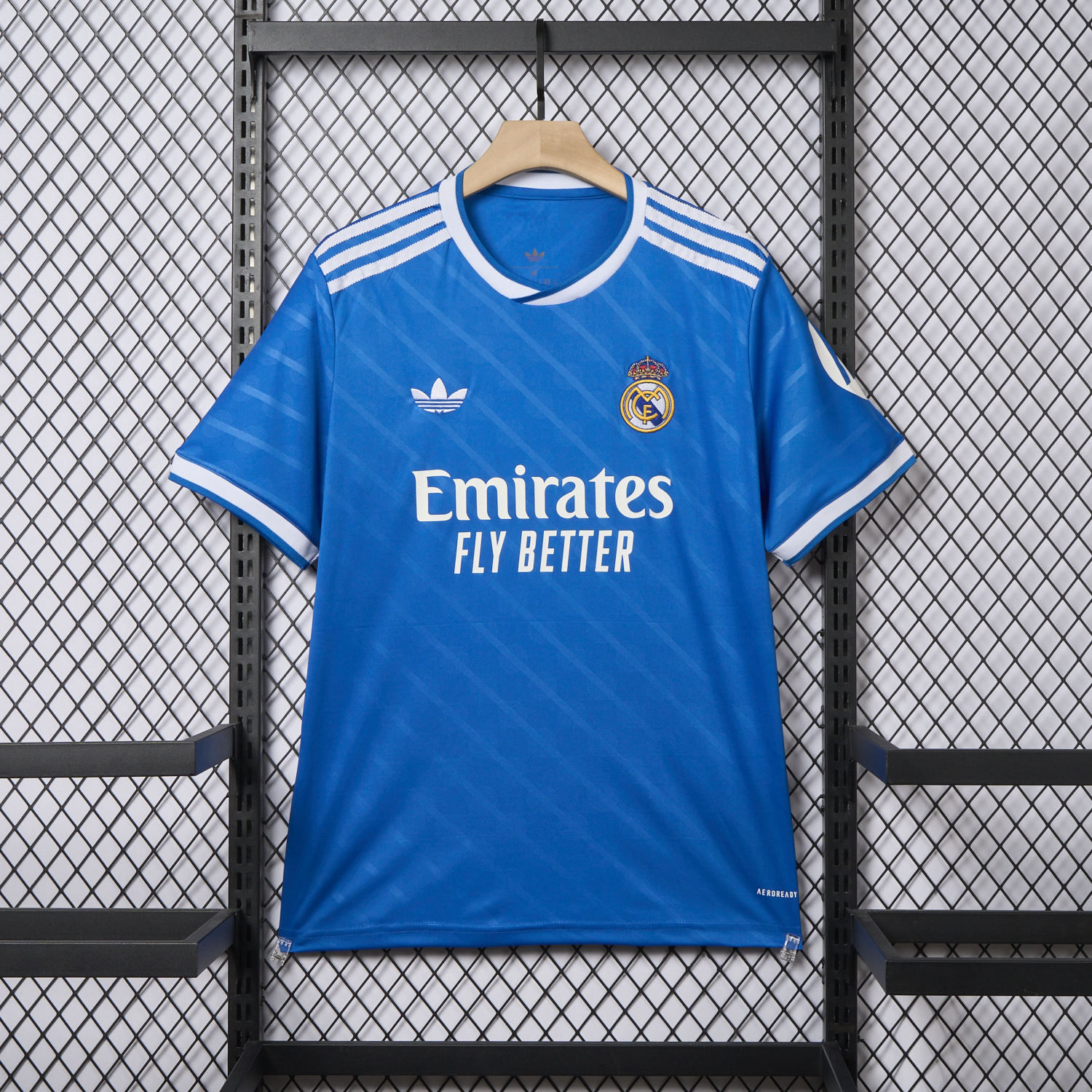foot-Real Madrid 25-26 Third Blue Jersey - Fans Version