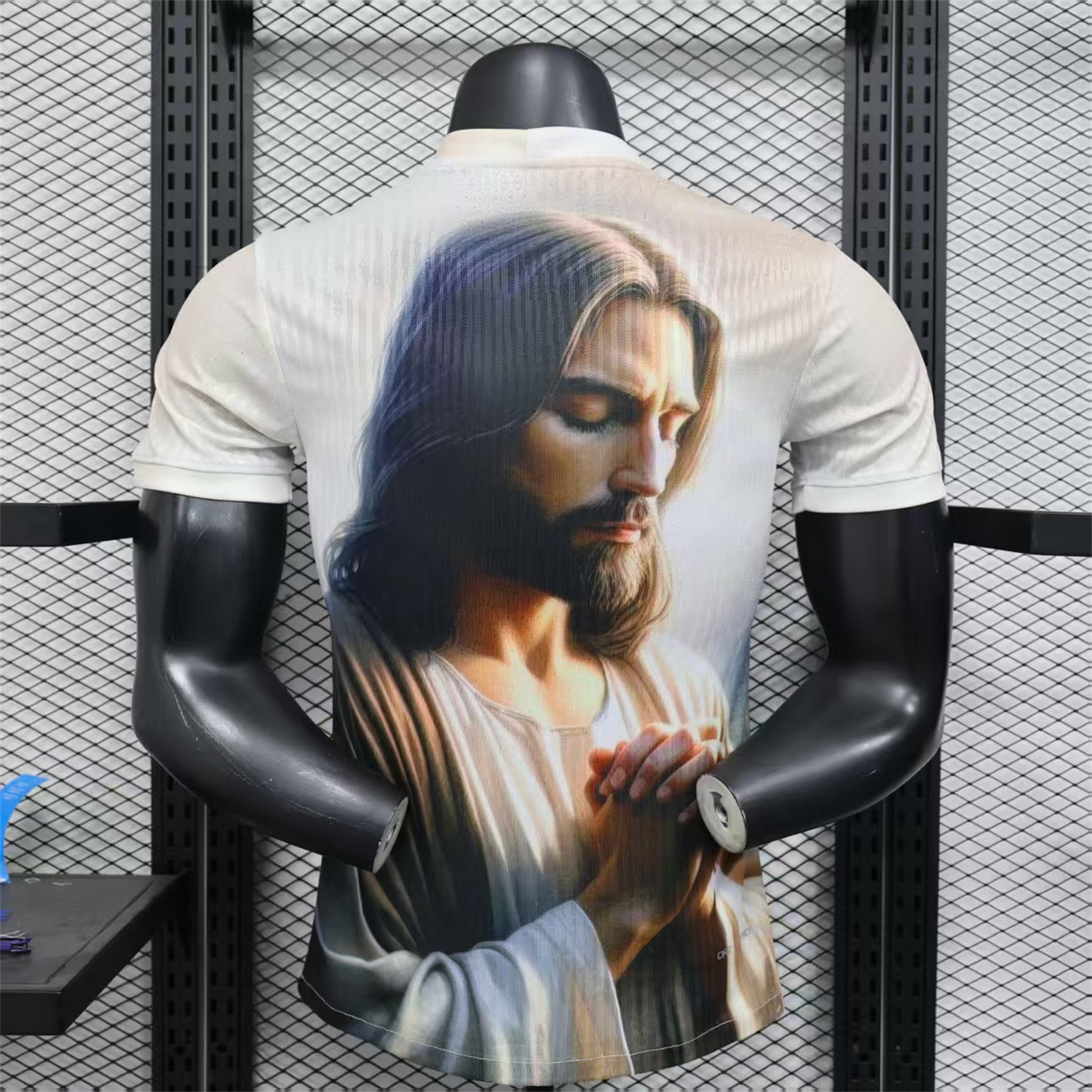 foot-Brazil 25-26 Jesus Praying Special White Jersey - Player Version