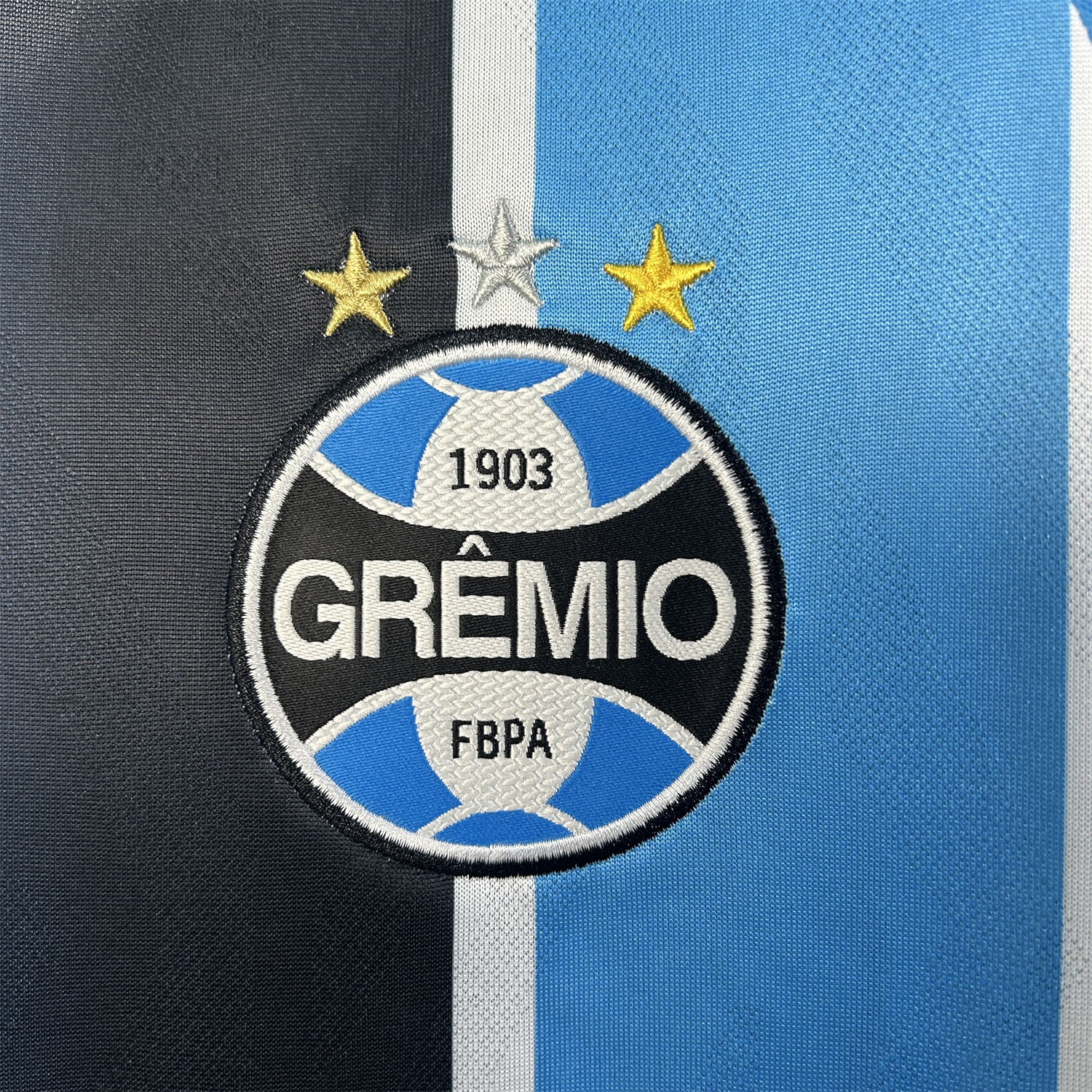 foot-Gremio 25-26 Home Unsponsored Long Sleeves Jersey - Fans Version