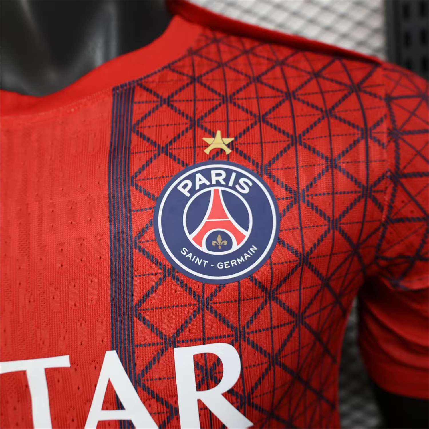 foot-Paris Saint-Germain PSG 25-26 One Star Red Special Edition Jersey - Player Version