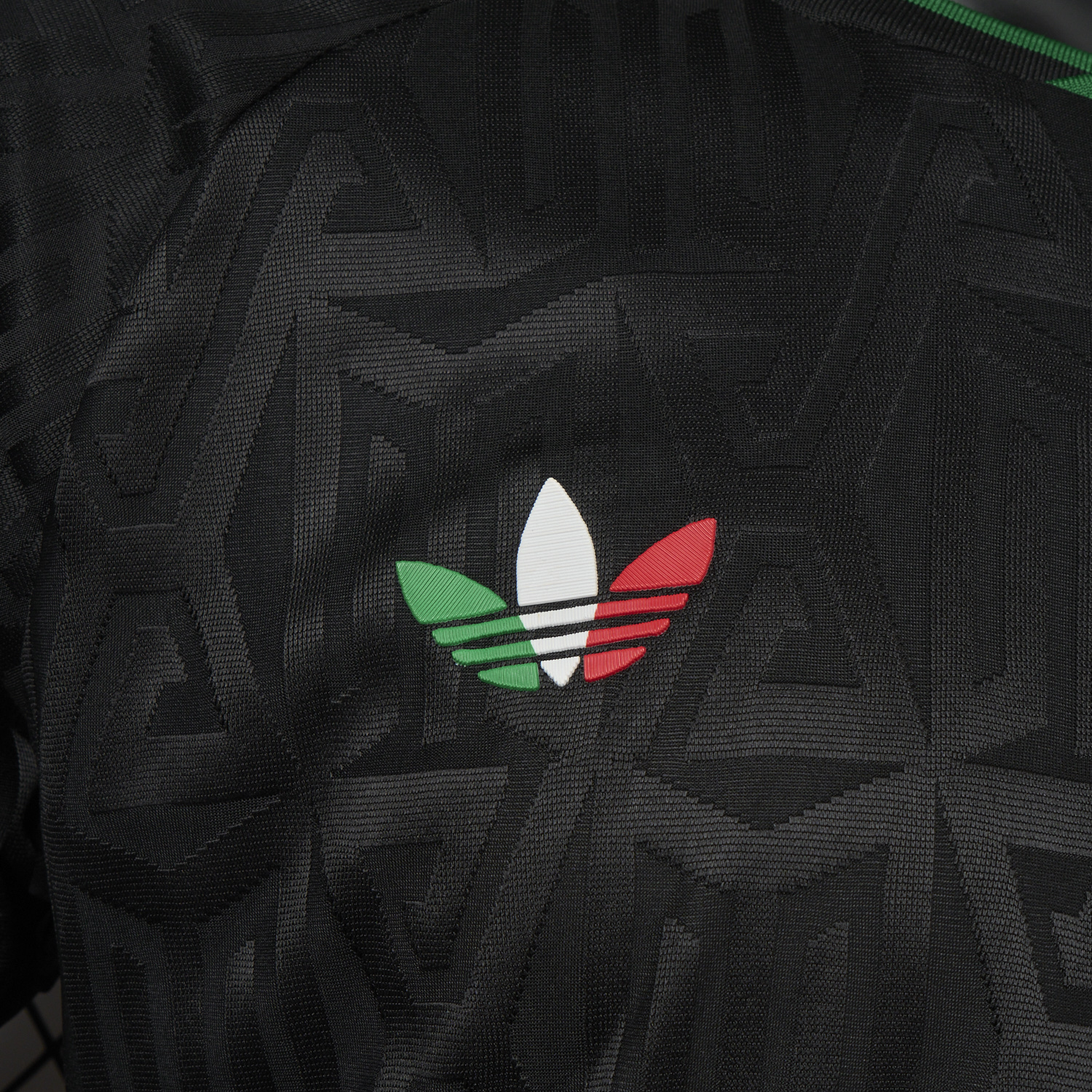 foot-Mexico 25-26 Thire Colors Trefoil Black Special Jersey - Player Version