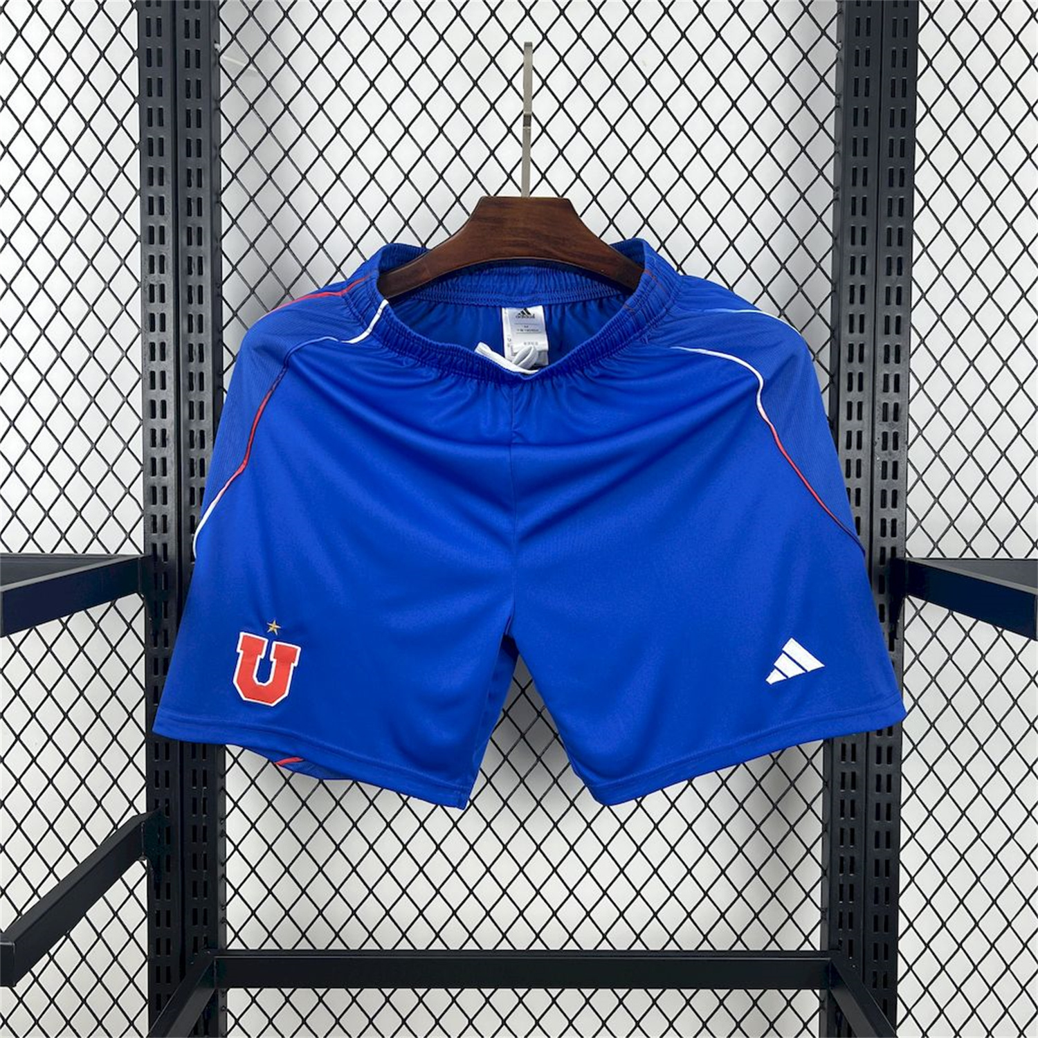 foot-Universidad de Chile 25-26 Home Blue Shorts- Fans Version