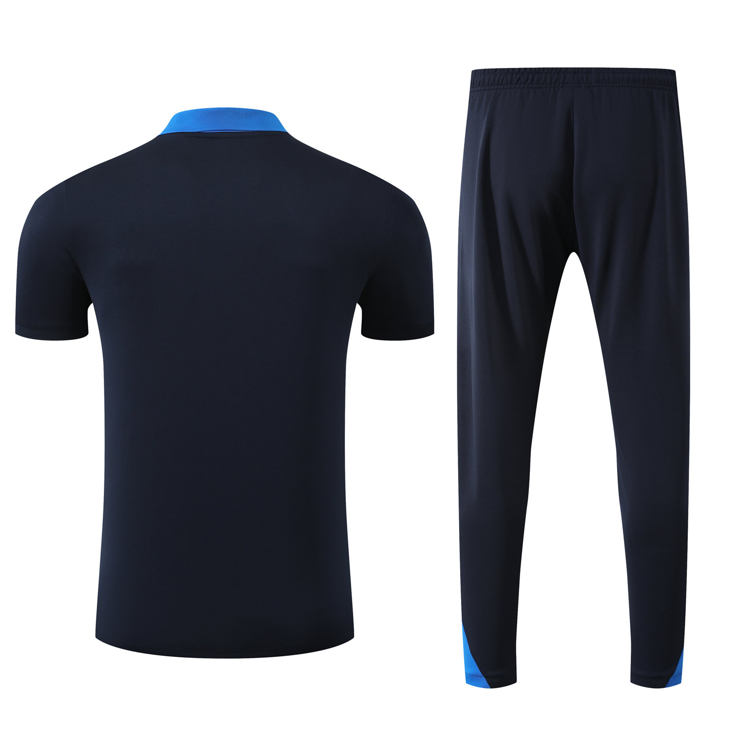 foot-C.H.E.L.S.E.A 25-26 POLO Short-Sleeve Training Set - Deep Blue Top and Pants