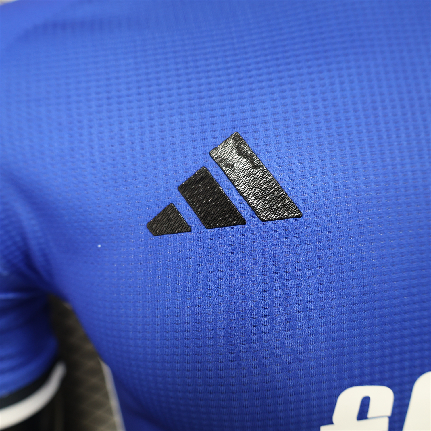 foot-Algeria 25-26 Blue and Black Gradient with White Text Jersey - Player Version