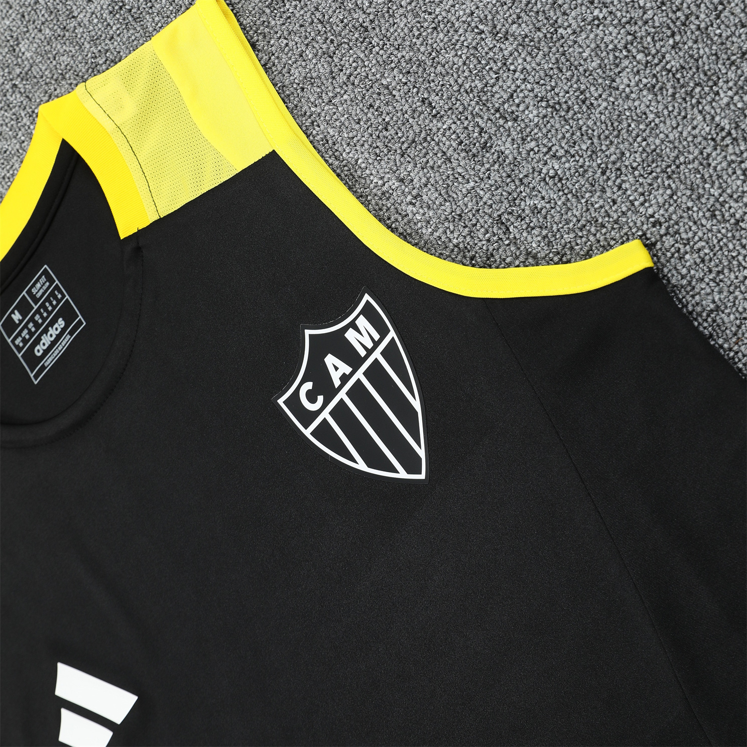 foot-Atletico Mineiro 25-26 Vest Training Set - Black Vest With Black Shorts