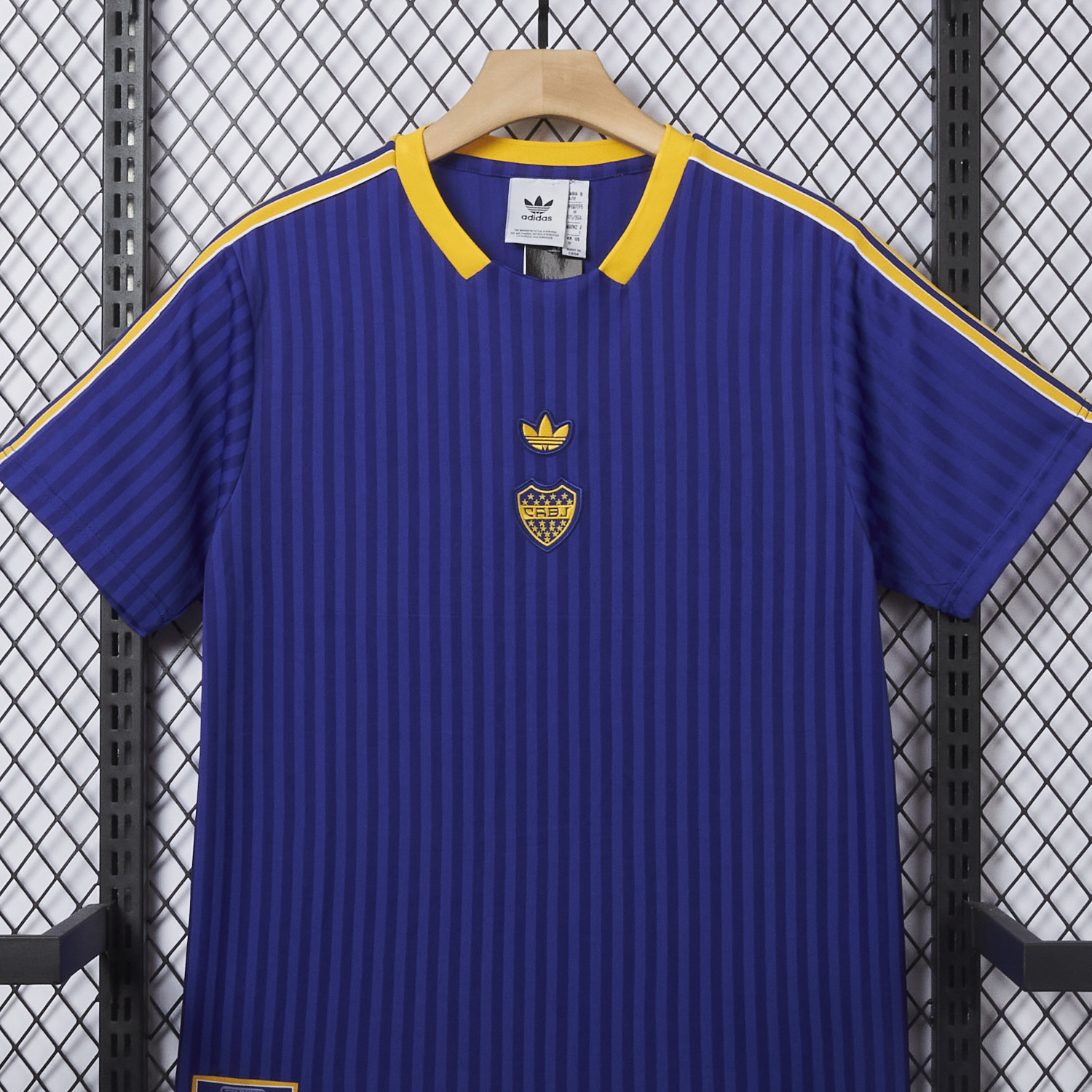 foot-Boca 25-26 Originals Terrace Icon Blue Polo Jersey