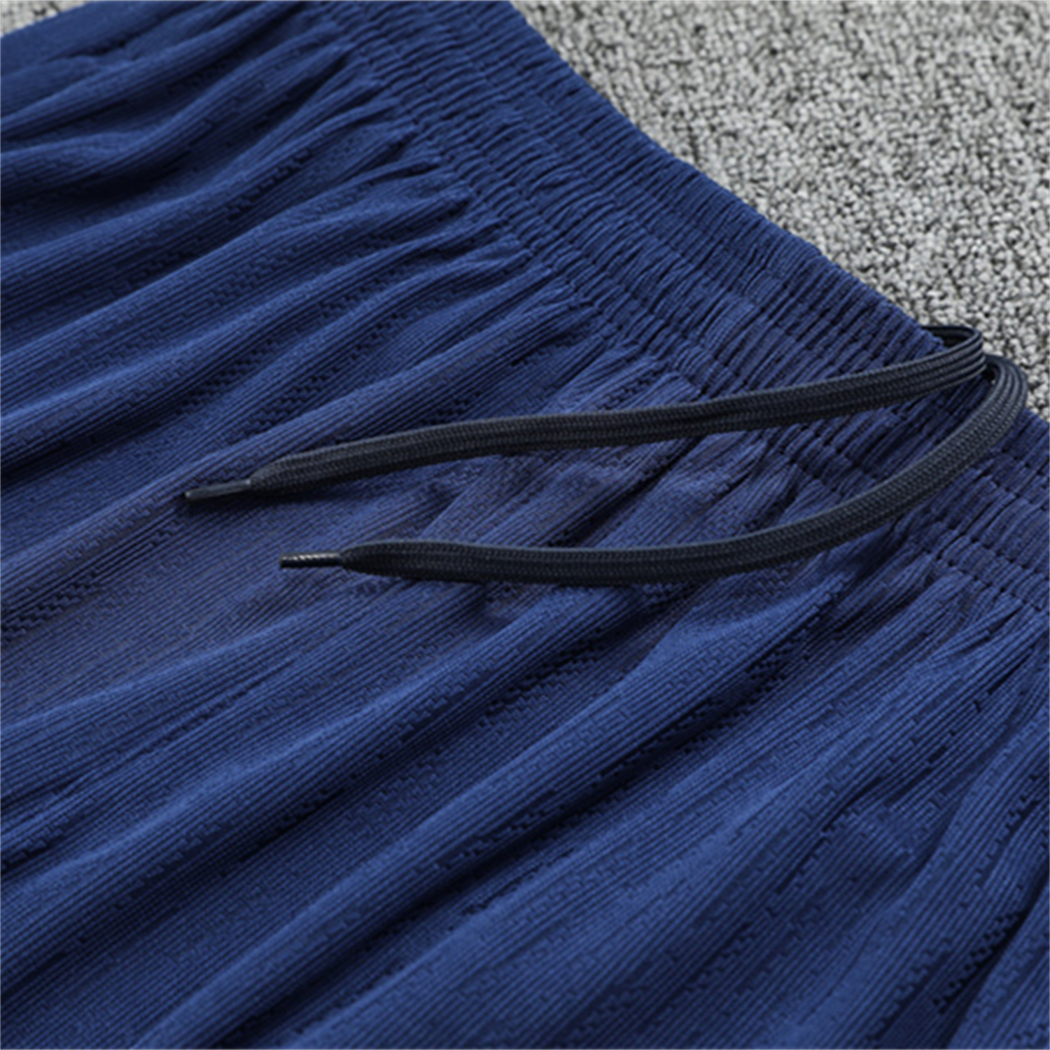 foot-Barcelona 25-26 Kids Long Sleeve Training Set - Player Version - Light Yellow Top and Blue Pants