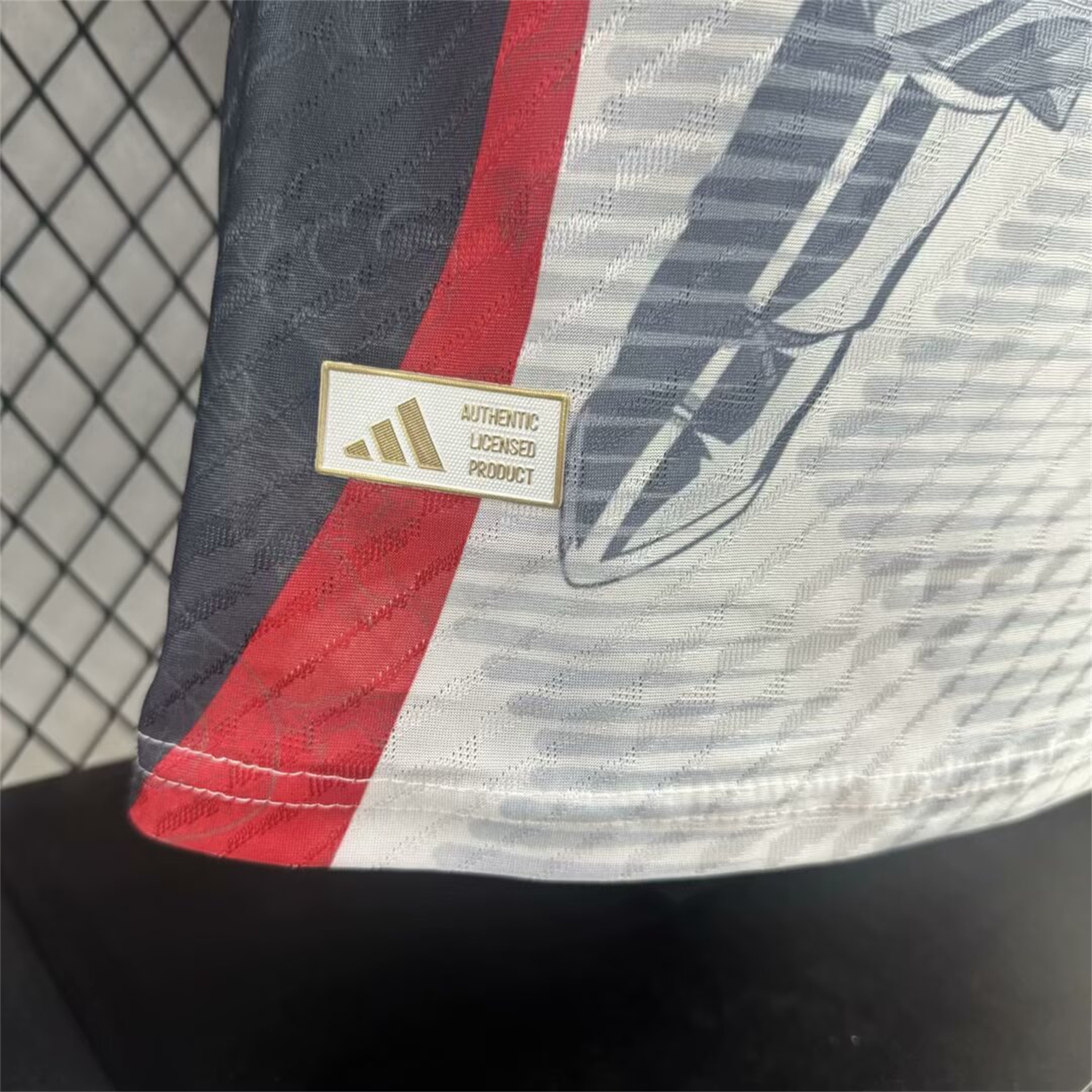 foot-Japan 25-26 Dragon Ball Goku Sketch White & Red Special Jersey - Player Version