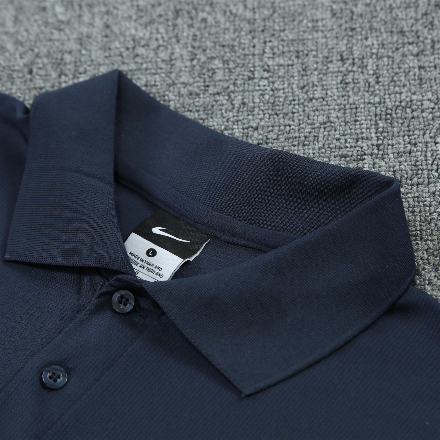 Unitedfootballkit.com | Barcelona 25-26 POLO Short-Sleeve Training Set - Dark Blue Top and Pants -Customize Name, Number and Patch | Worldwide Shipping