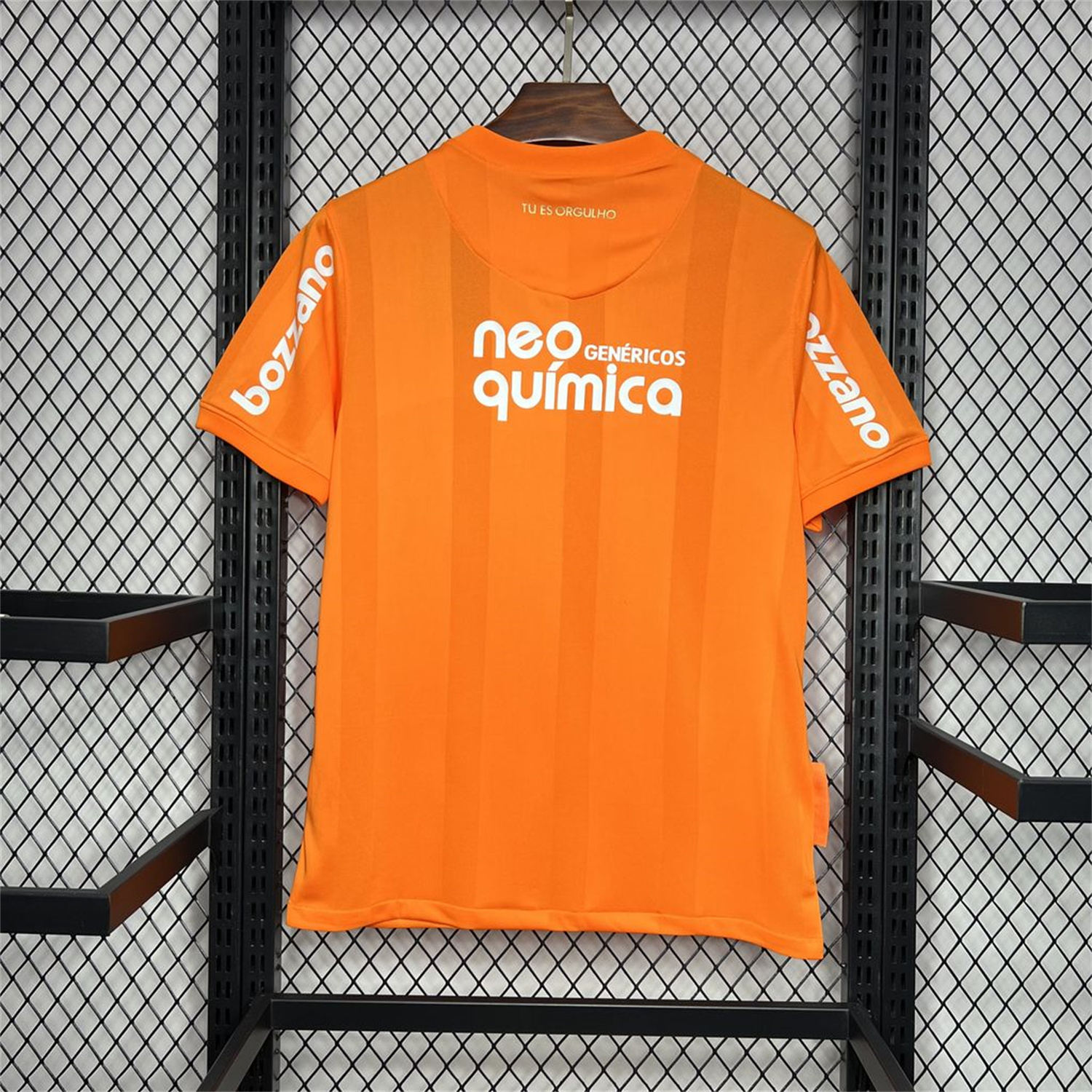 foot-Retro Corinthians 2010 Orange Goalkeeper Jersey