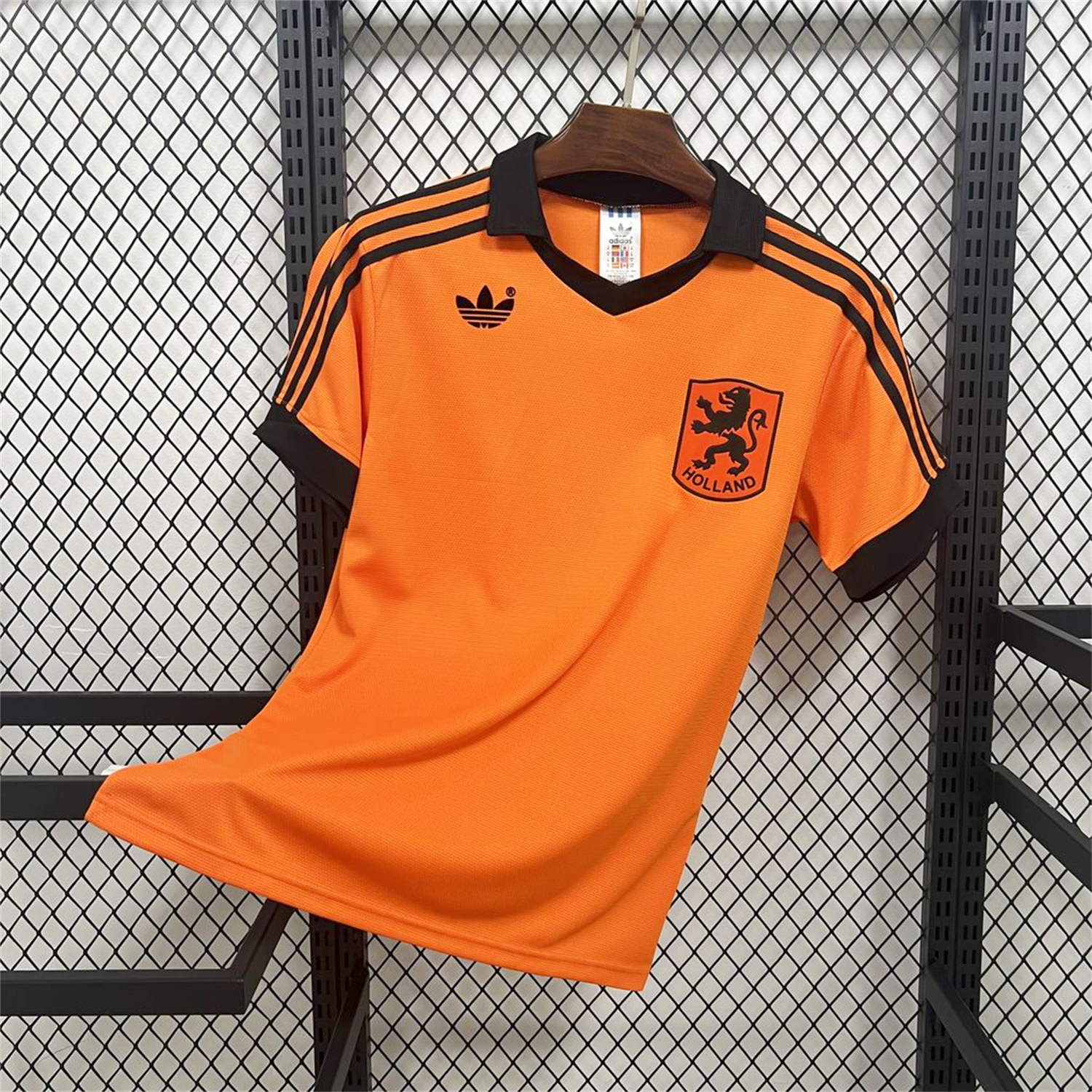 Unitedfootballkit.com | Retro Netherlands 1980 Home Jersey -Customize Name, Number and Patch | Worldwide Shipping