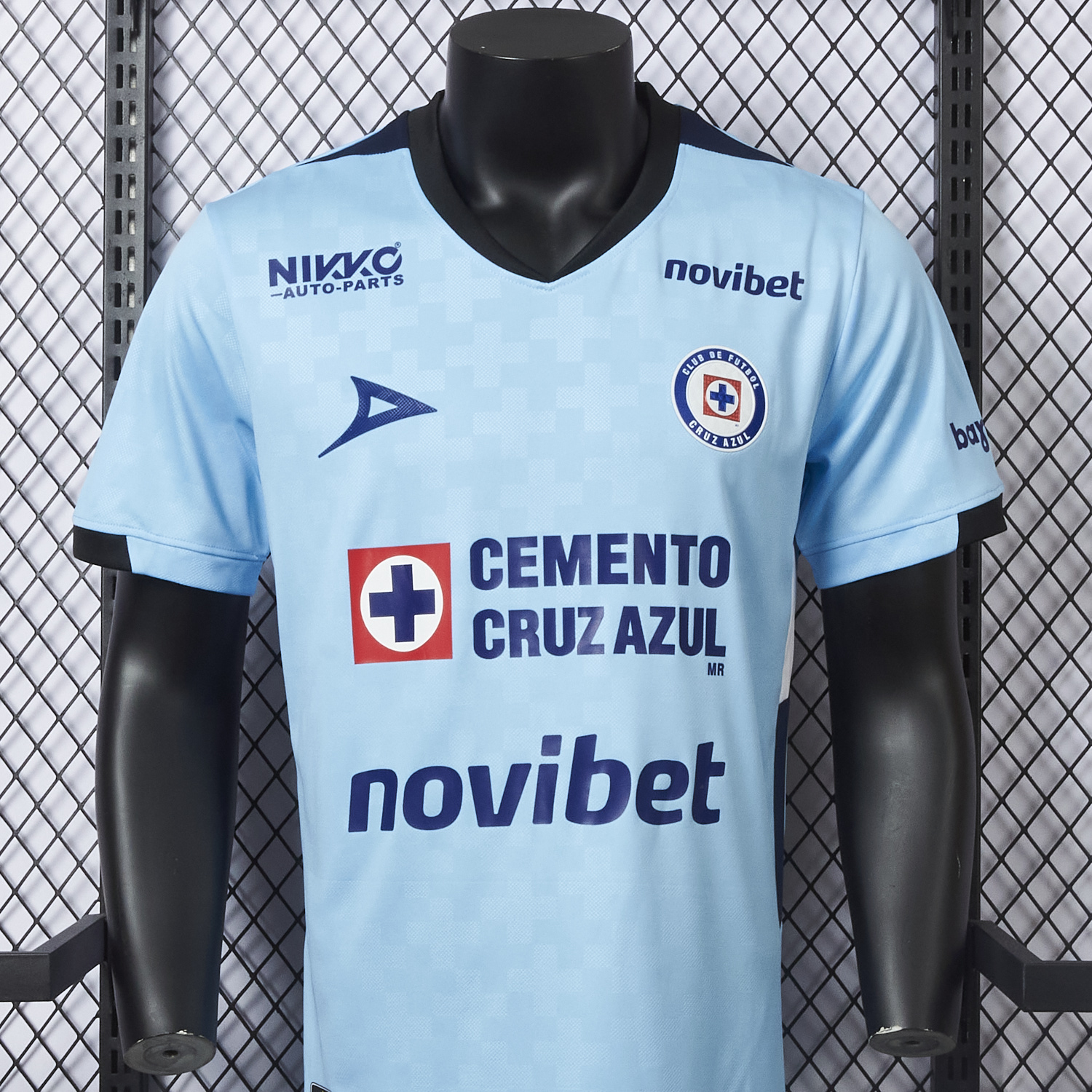 foot-Cruz Azul 25-26 Goalkeeper Blue Jersey - Player Version