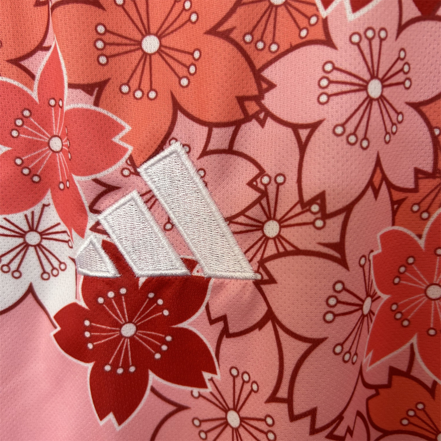 foot-Japan 25-26 Red & Pink Flowers Special Edition Jersey - Fans Version