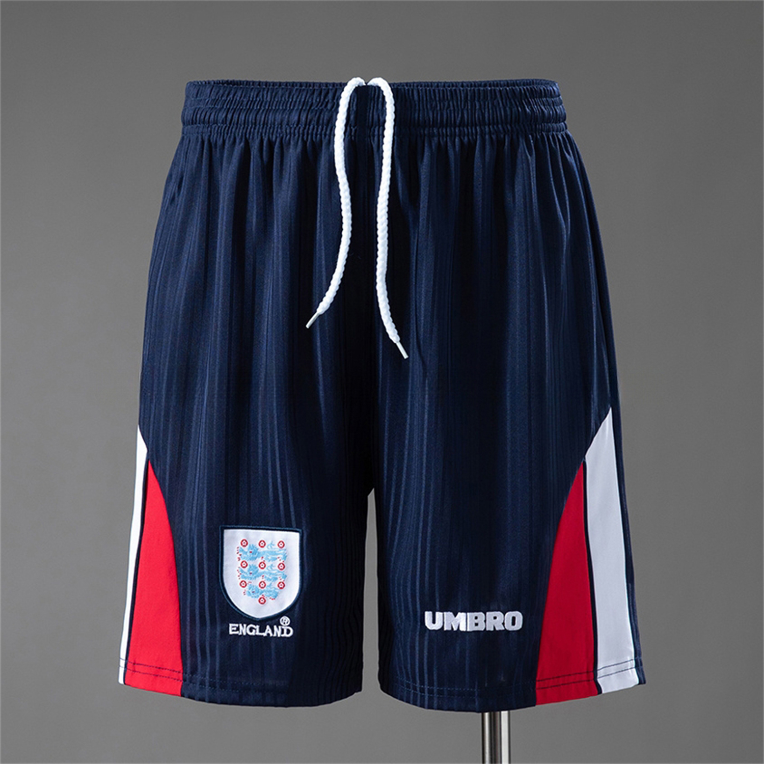 Funinjersey-Retro England 1998 Home Shorts