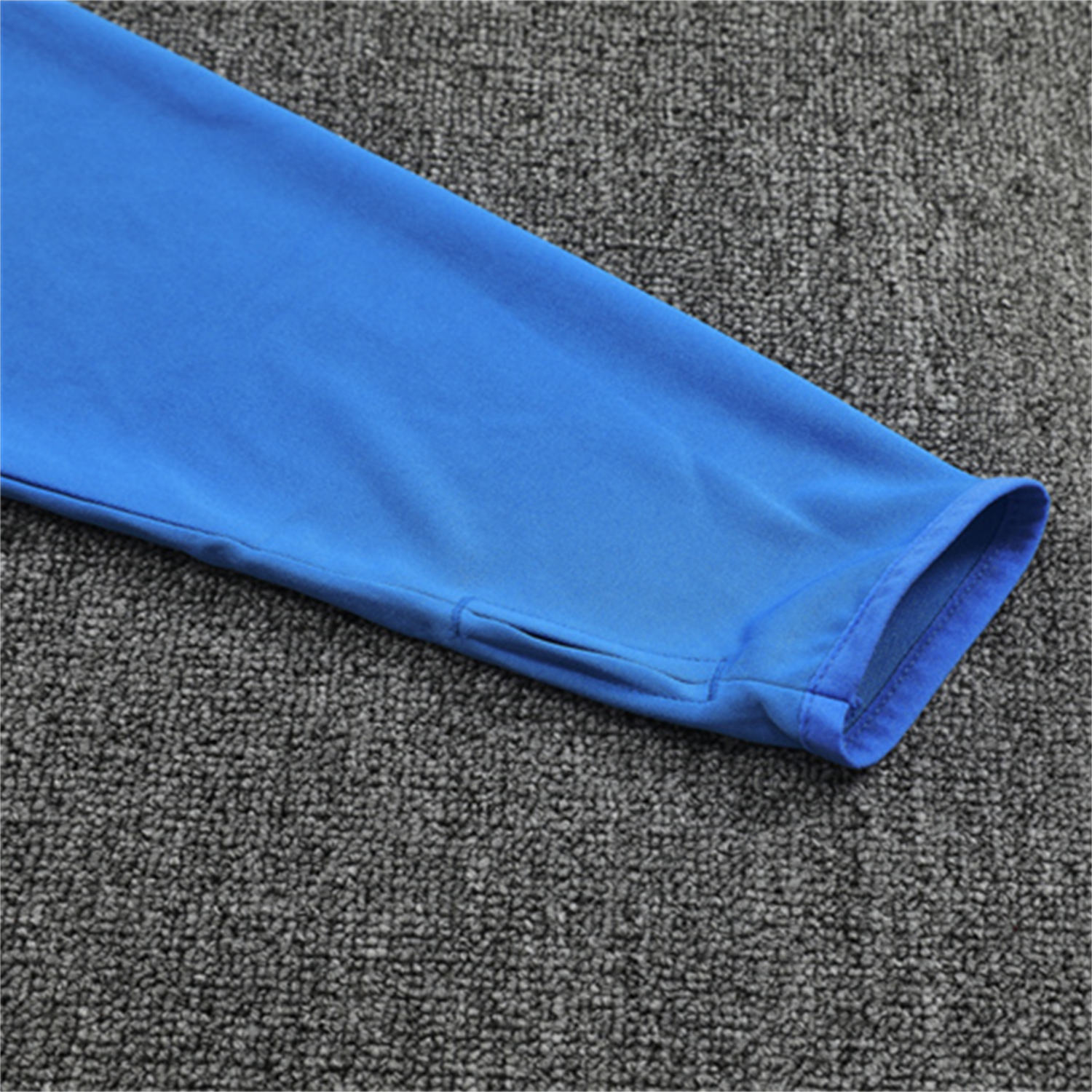 foot-Real Madrid 25-26 Long Sleeve Training Set - Bright Blue Top & Pants