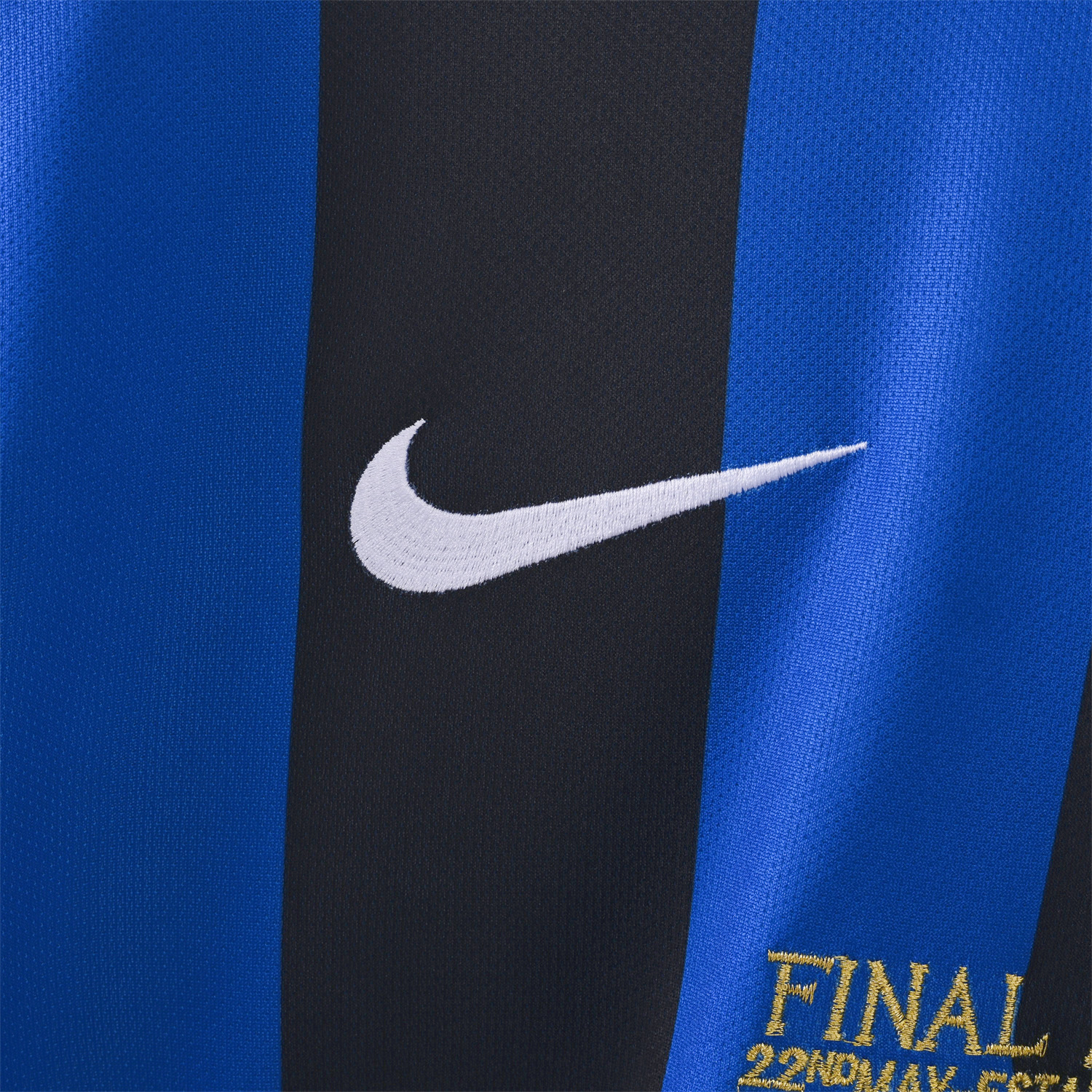 foot-Retro Inter Milan 09-10 Home Long Sleeves Jersey - Champions League Final