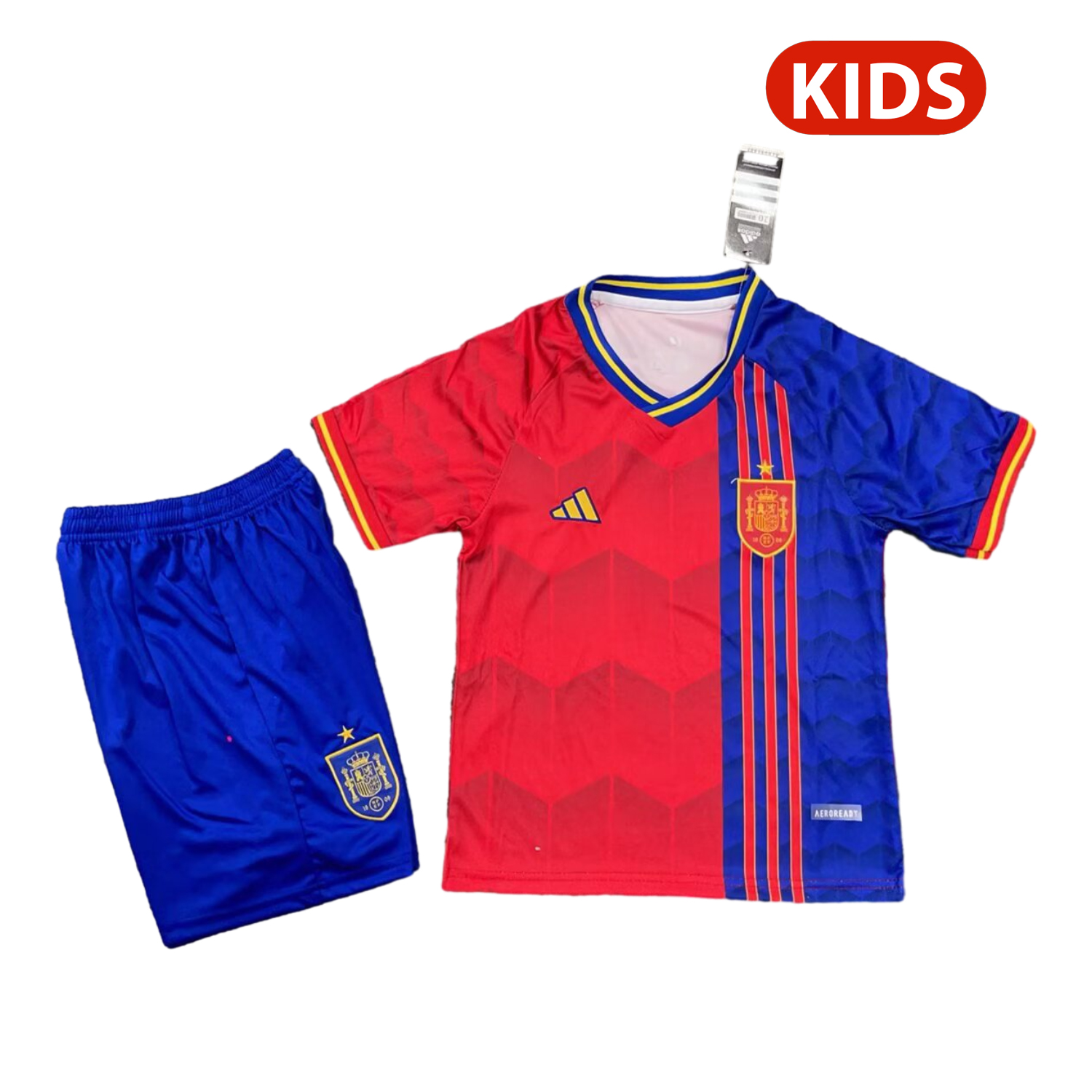 foot-Spain 2025 2025 Red And Blue Special Edition Kids Kit