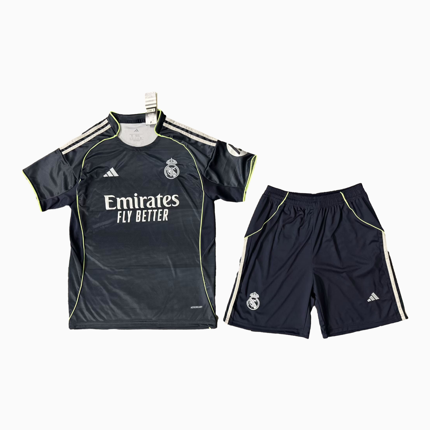 foot-Real Madrid 25-26 Away Men's Adult Jersey Set - Fans Version