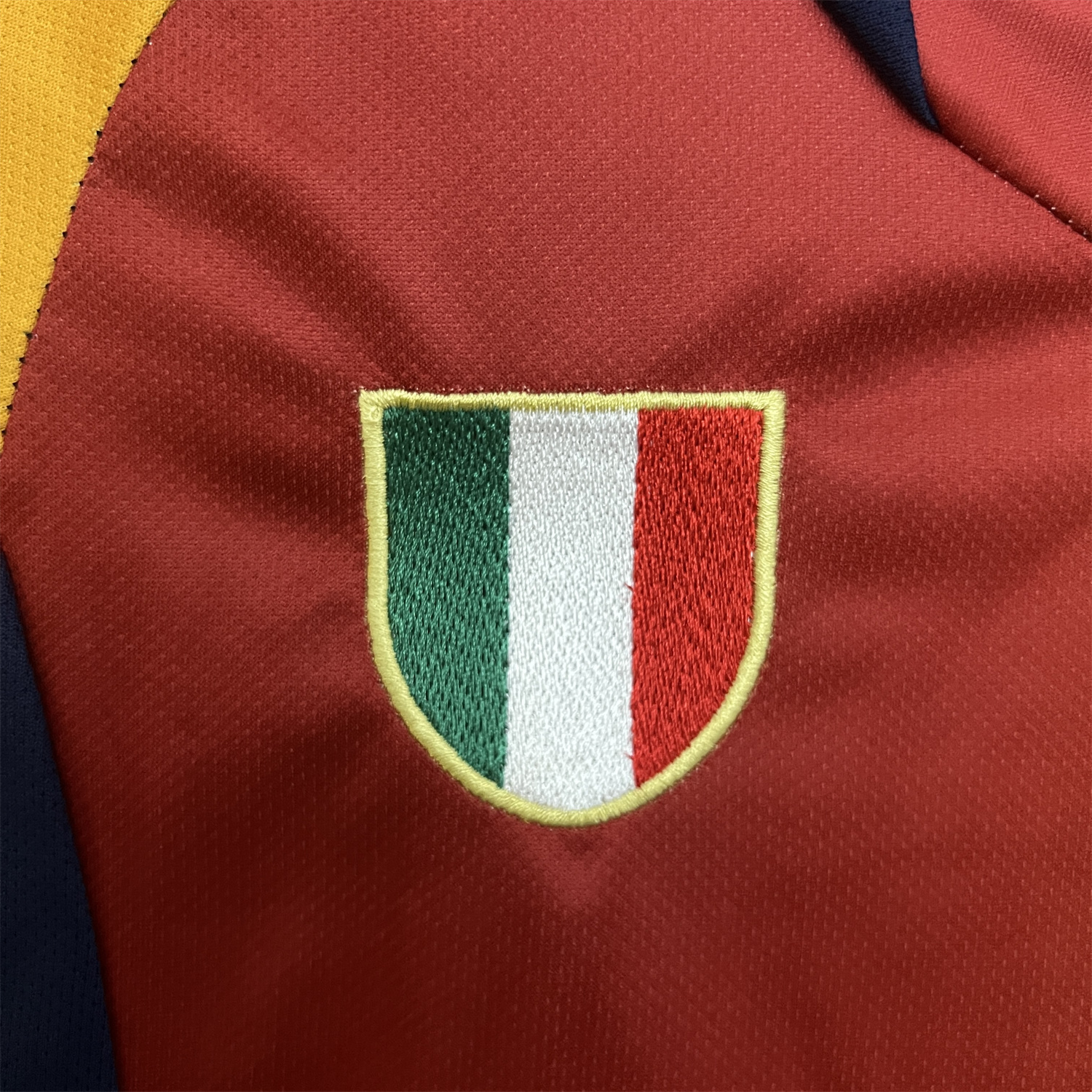 foot-Retro Roma 2001-02 Home Kids Kit