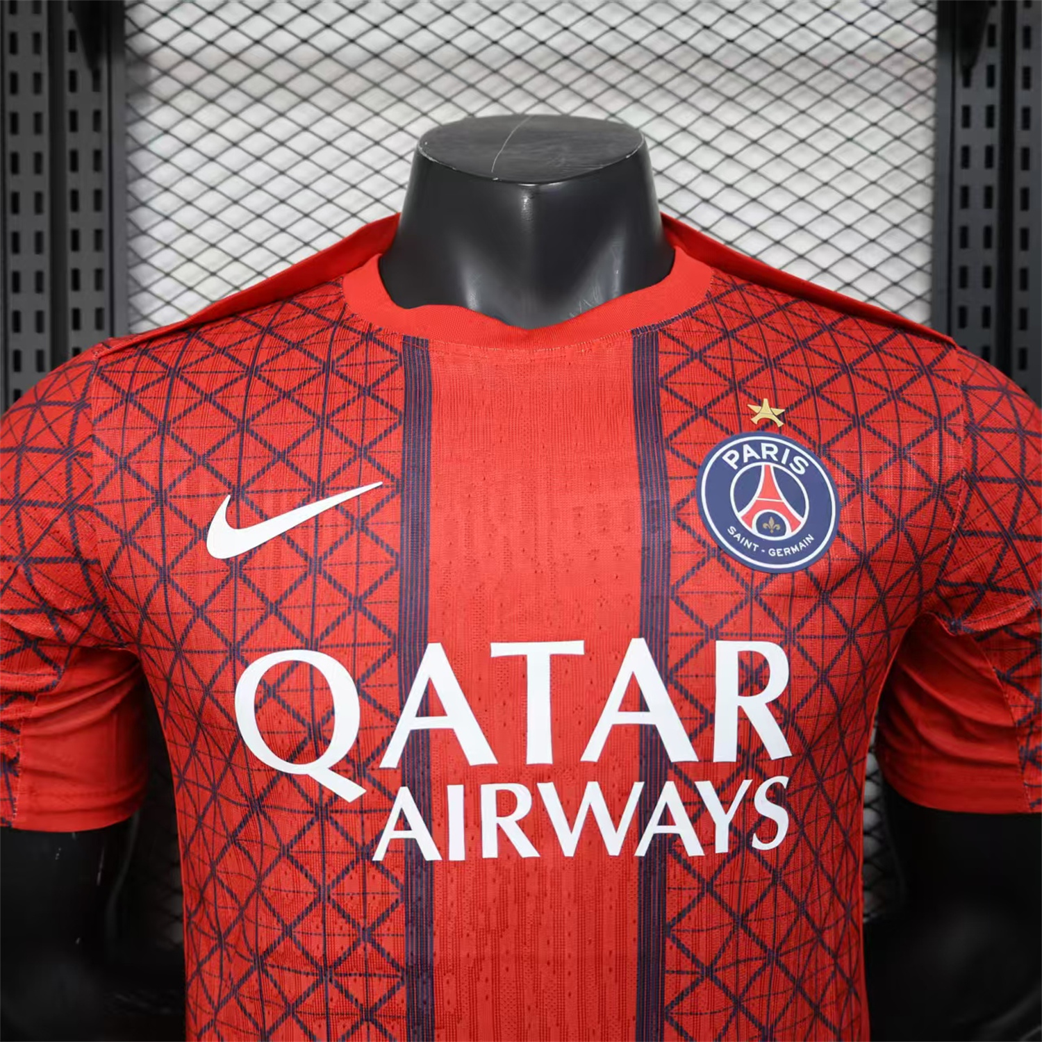 foot-Paris Saint-Germain PSG 25-26 One Star Red Special Edition Jersey - Player Version