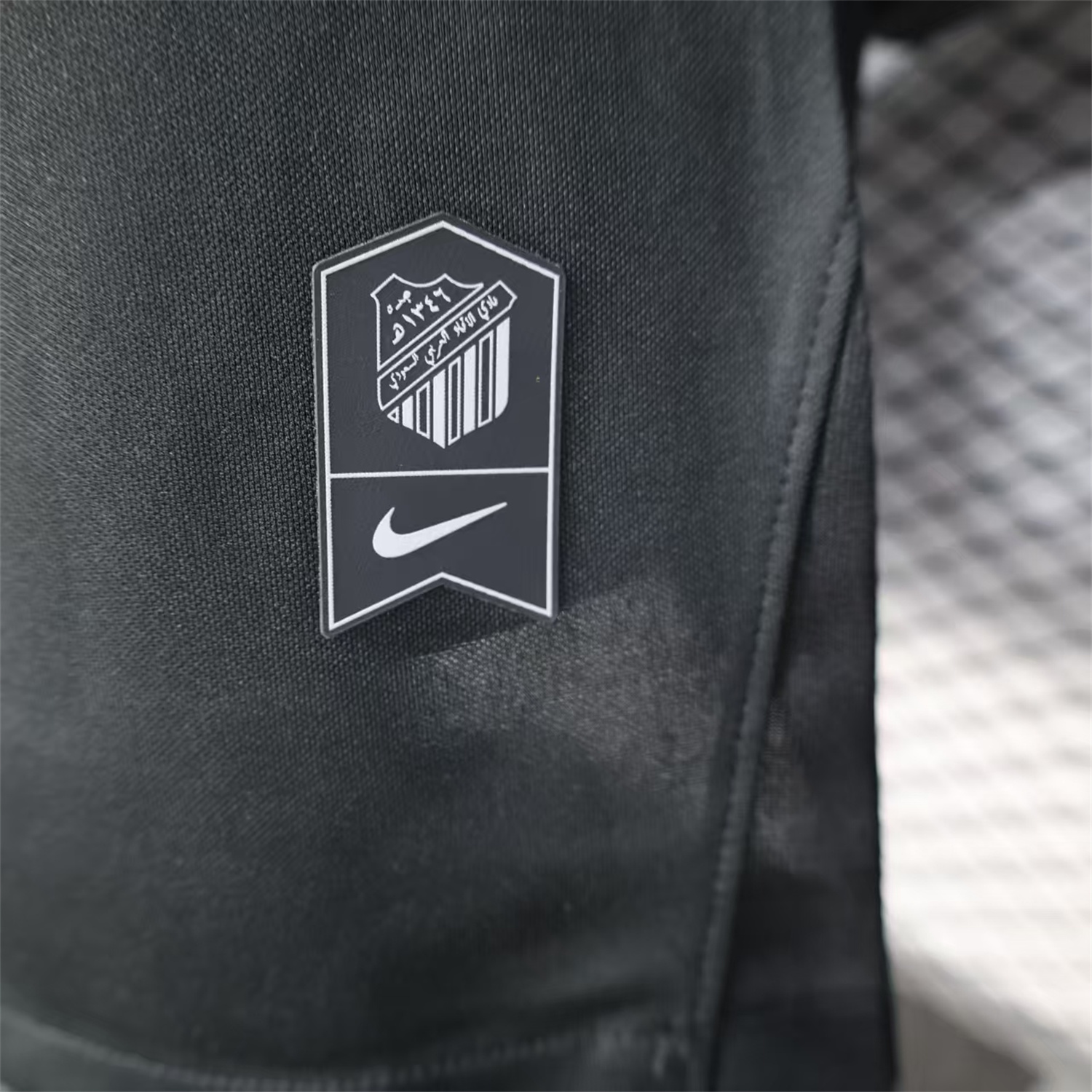 foot-Al Ittihad Jeddah United 25-26 Silver 1927 Anniversary Black Jersey - Player Version