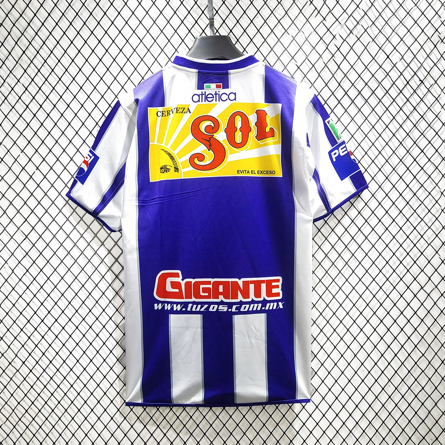 foot-Retro Pachuca 2001-02 Home Jersey