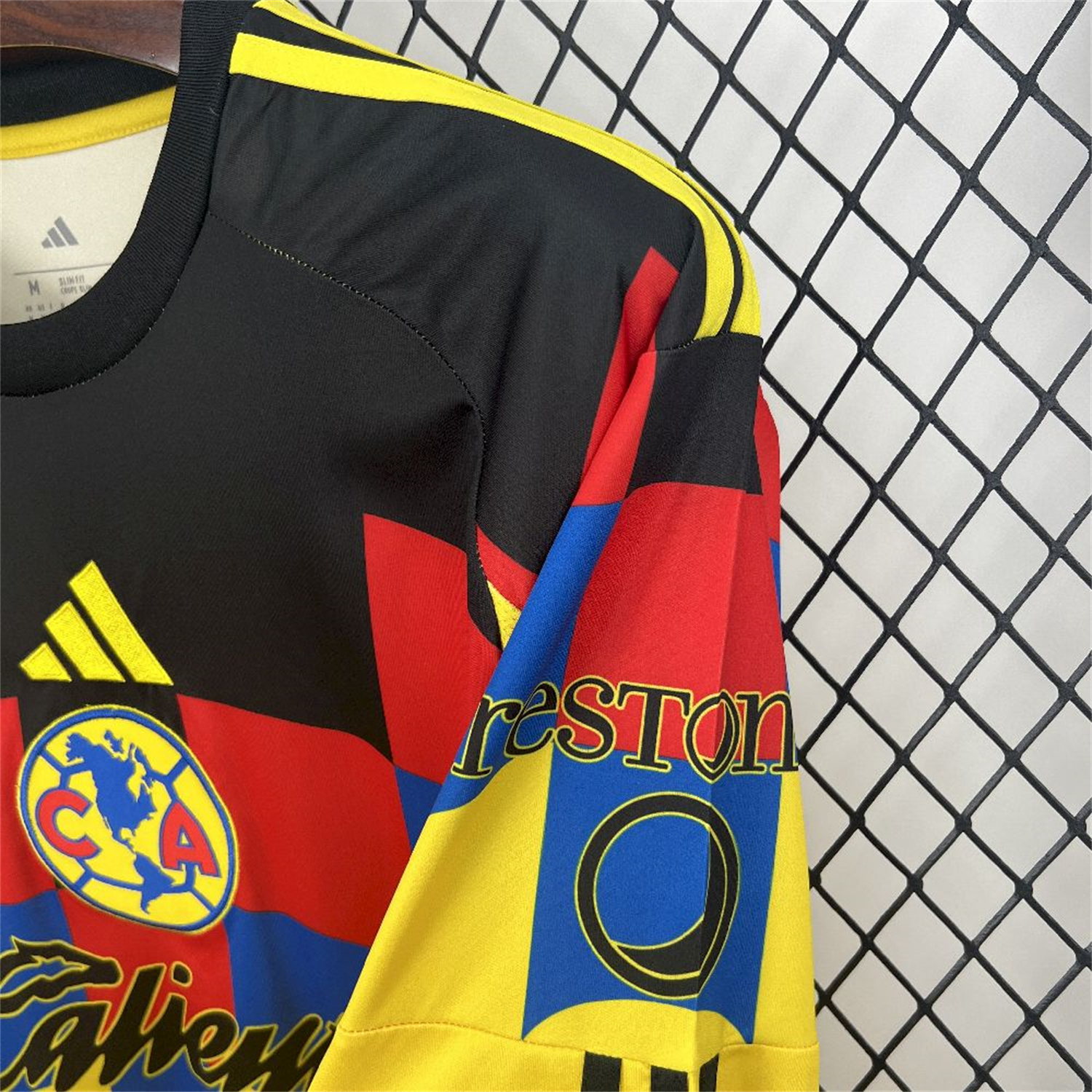foot-Club América 25-26 Home Yellow Long Sleeves Jersey - Fans Version
