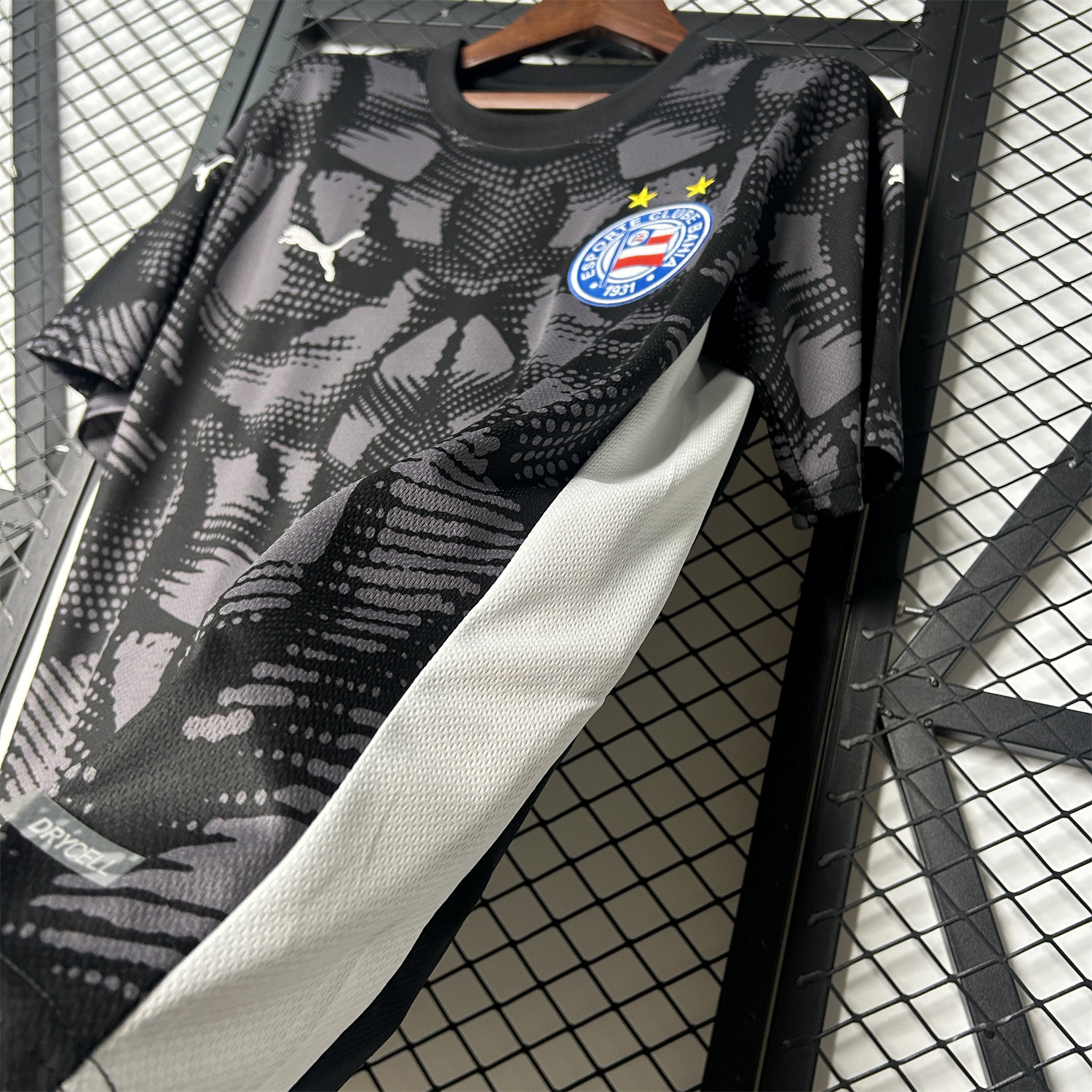 foot-Bahia 25-26 Black Goalkeeper Jersey - Fans Version