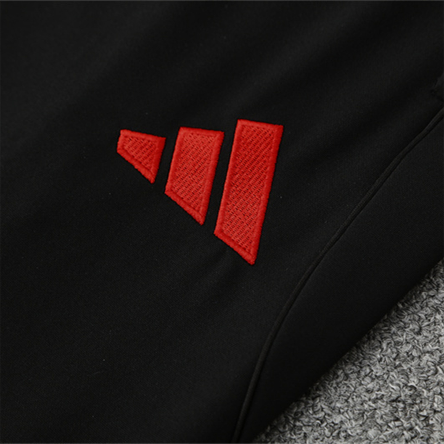 foot-Liver.pool 25-26 Kids Long Sleeve Training Set - Black Top & Black Pants