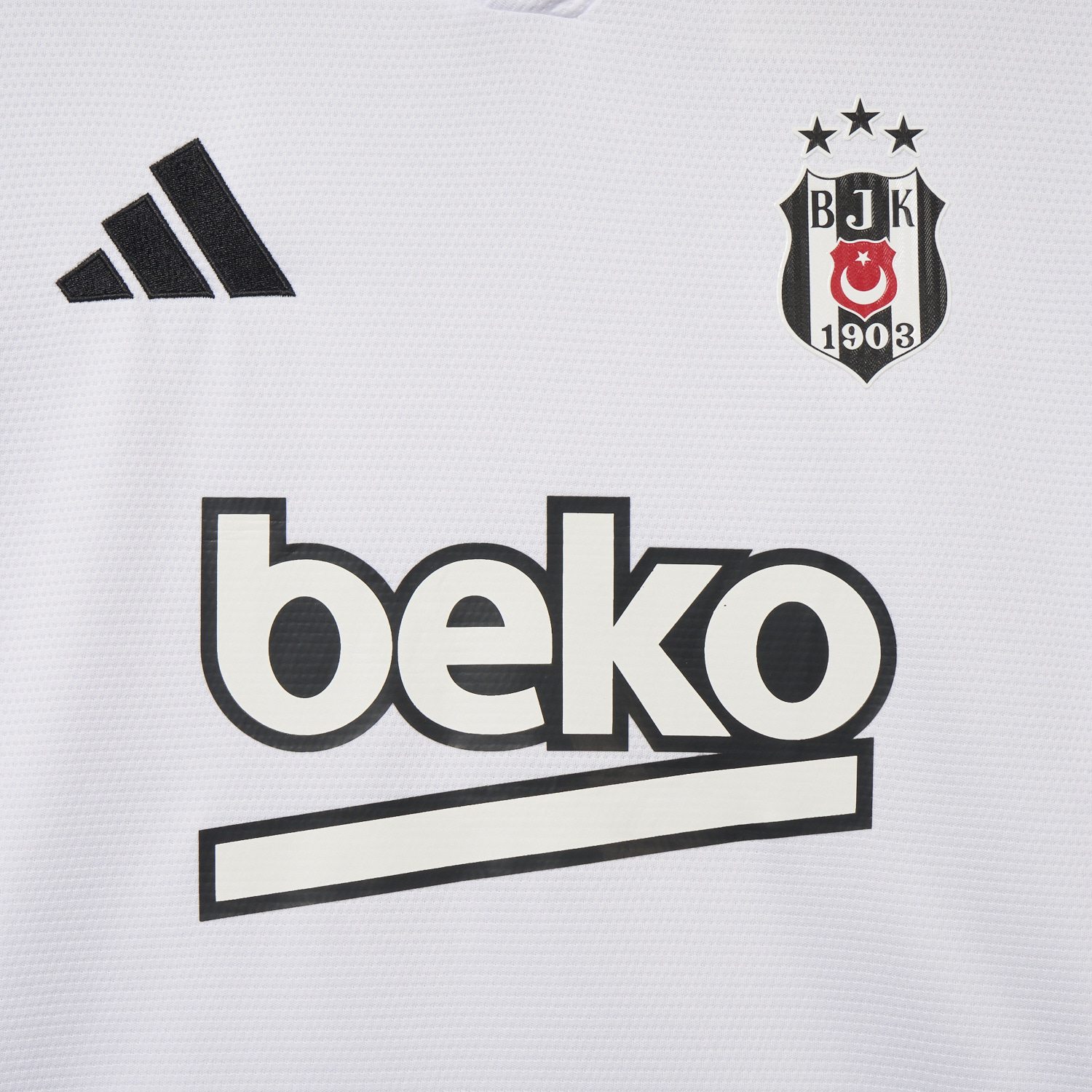 foot-Besiktas 25-26 Home Jersey - Fans Version