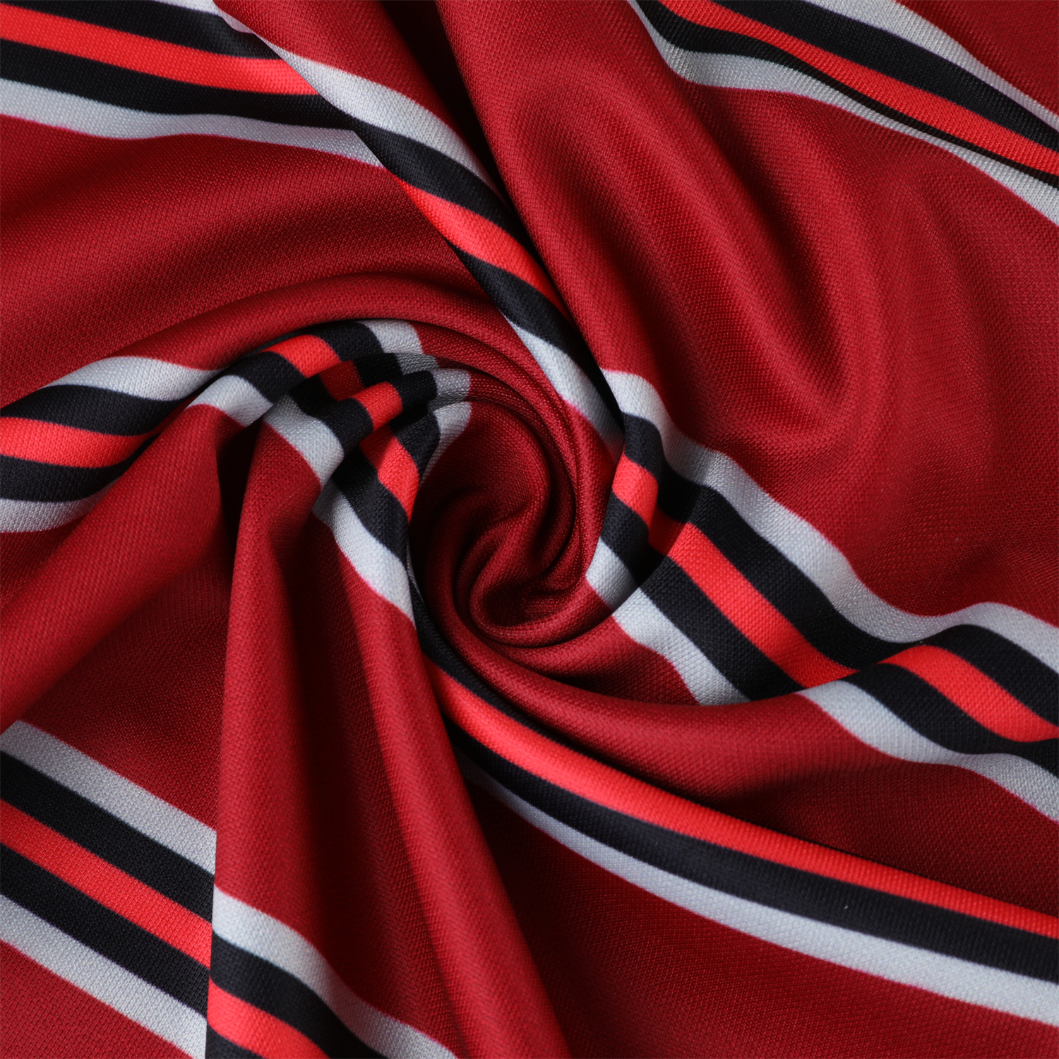 foot-Liver.pool 24-25 Long Sleeve Training Set - Red Stripe Top and Black Pants