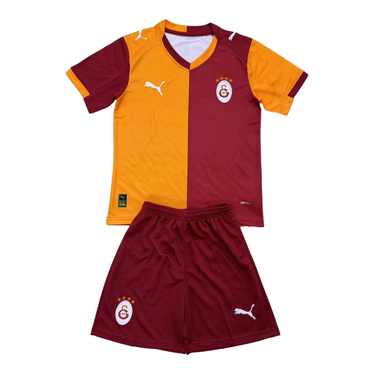 foot-Galatasaray 25-26 Home Unsponsored Men's Adult Jersey Set - Fans Version