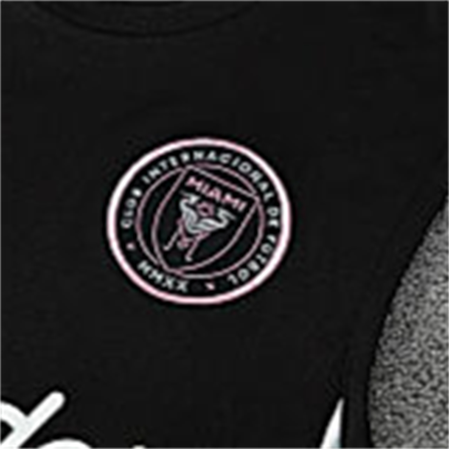 foot-INT M.A.M 25-26 Vest Training Set - Black And Light Grey Vest & Black Shorts