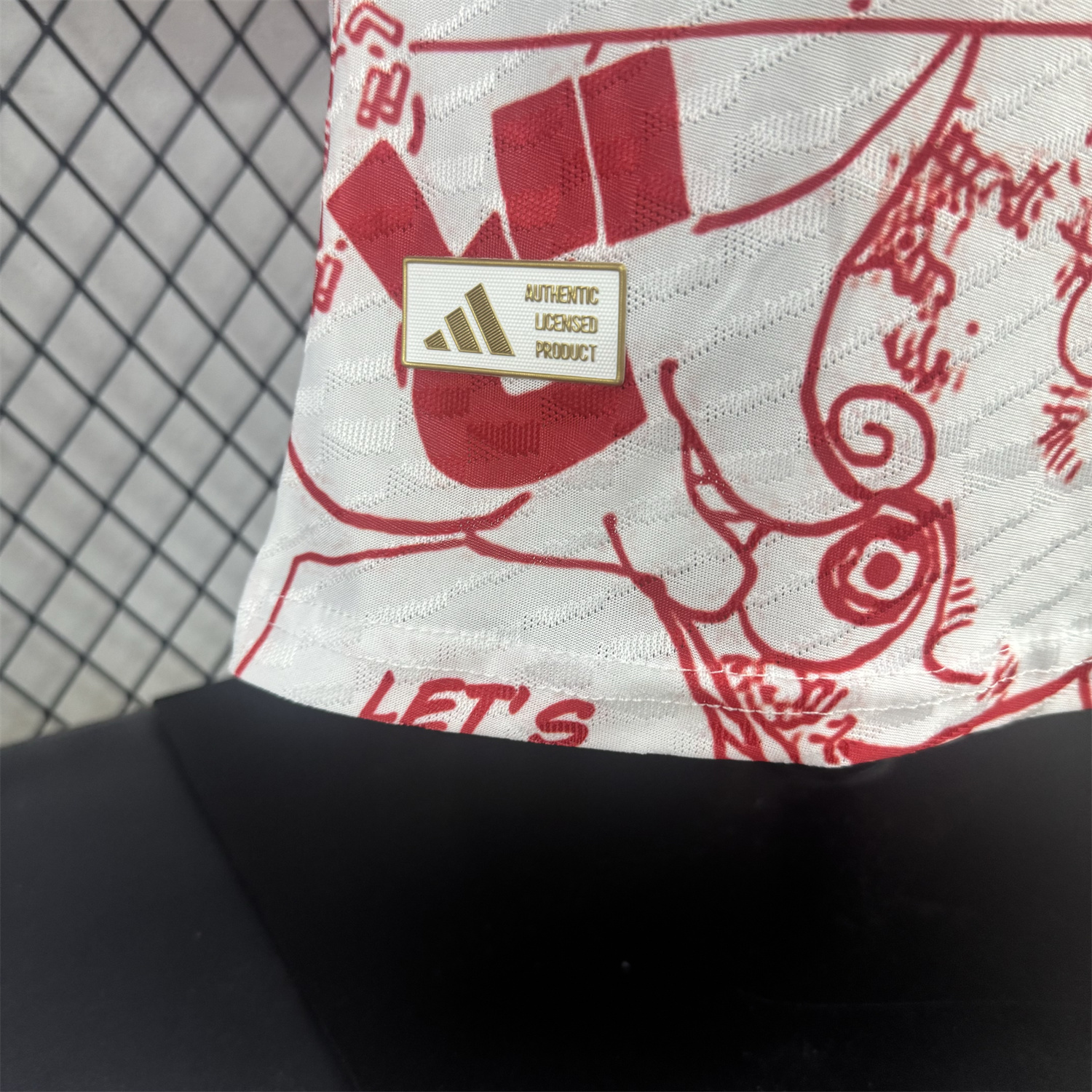 foot-Japan 25-26 Red Line Gear 5 Nika White Special Edition Jersey - Player Version