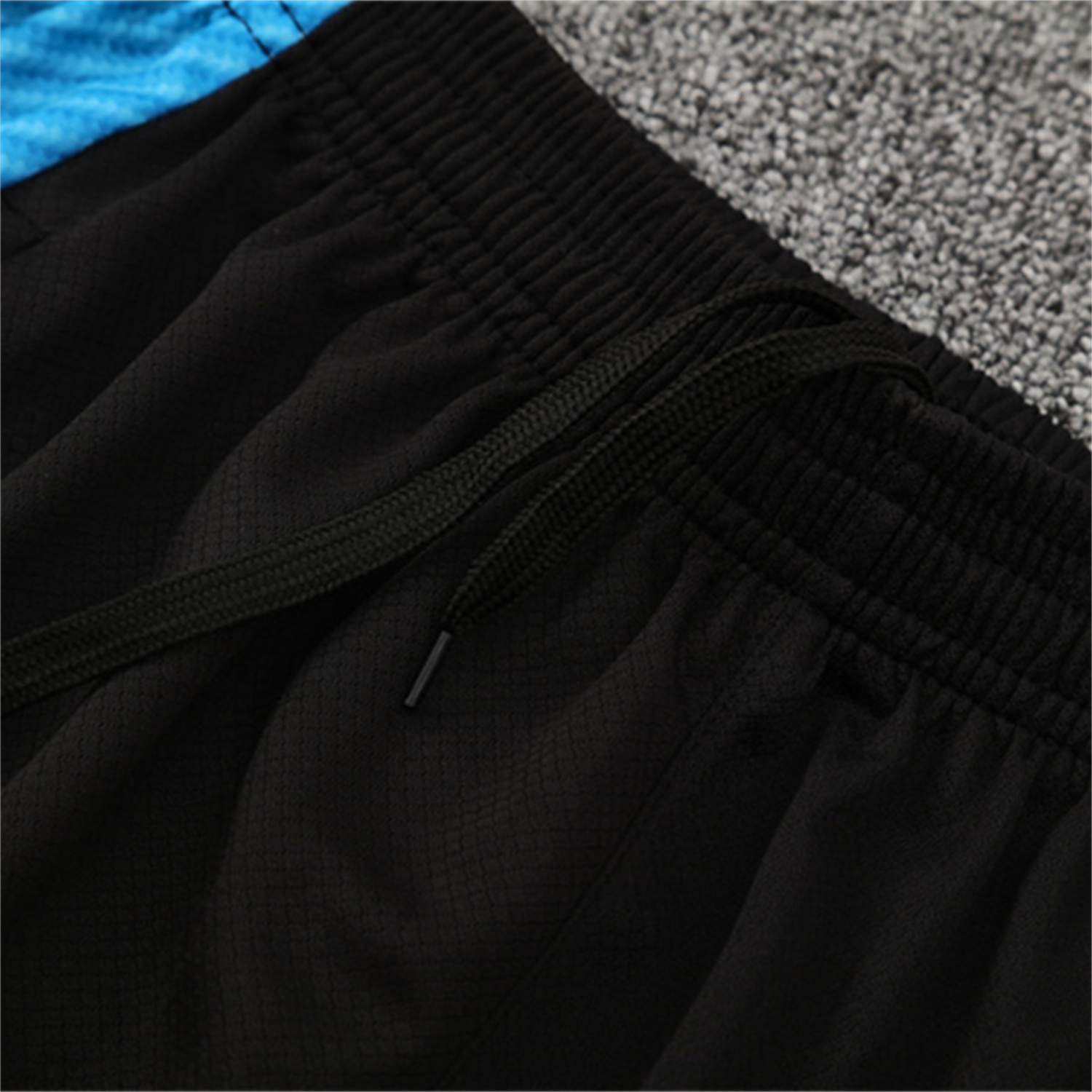 foot-Napoli 25-26 Short-Sleeve Training Set - Blue Mecha Top & Black Shorts